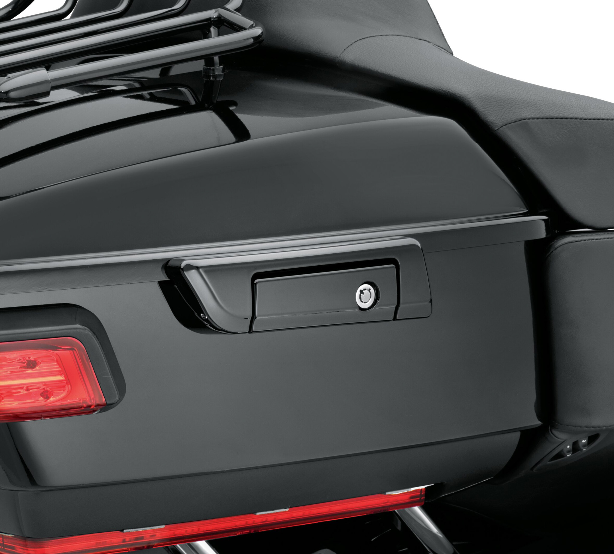 Gloss Black Tour-Pak Hinges and Latch Kit