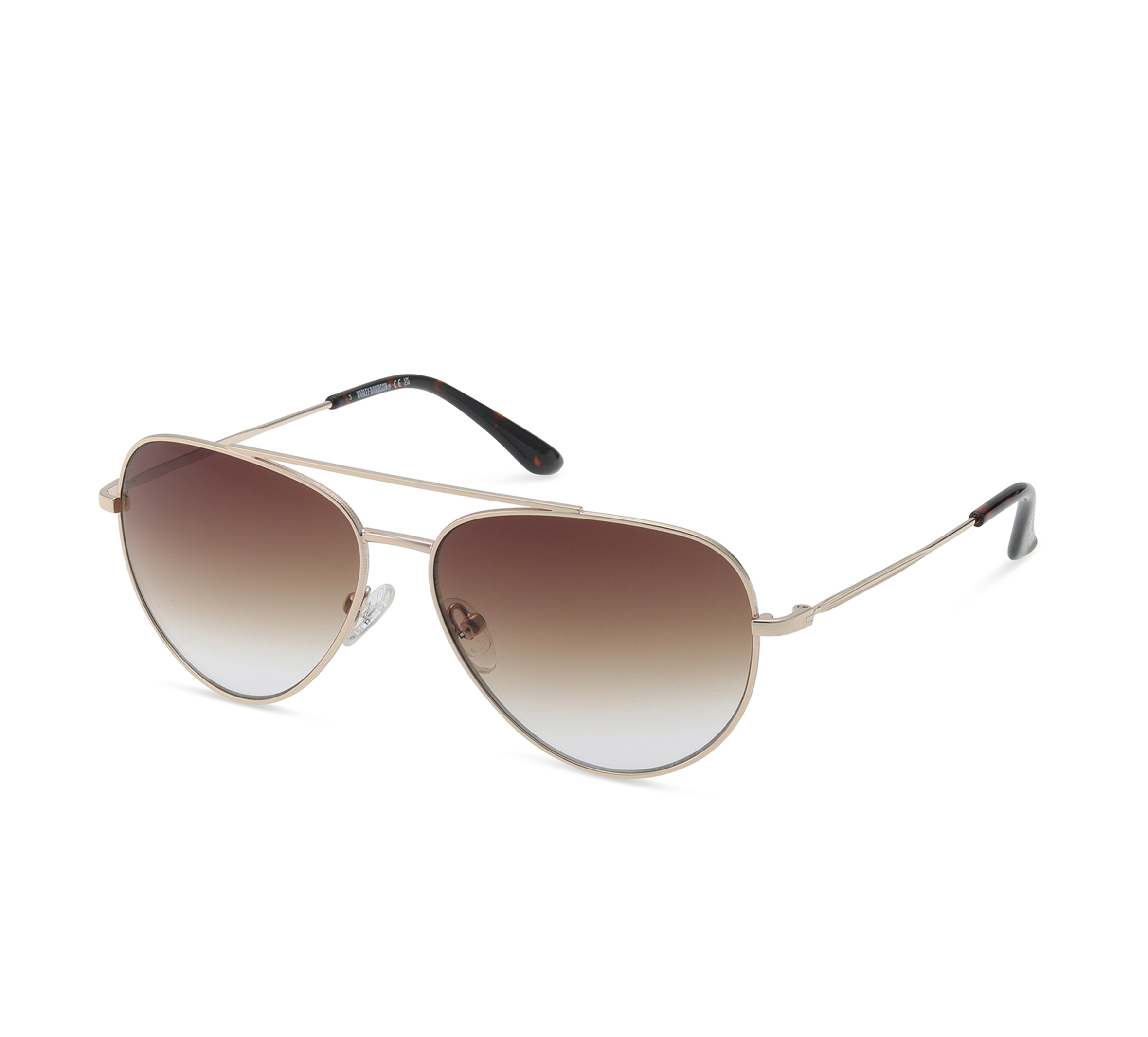 Petite Metal Aviator  Lifestyle Sunglasses