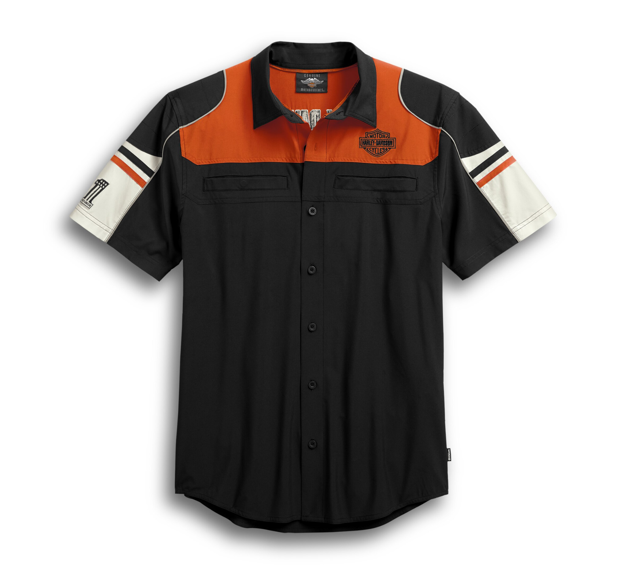 Men's Performance Colorblock Shirt  with CoolcoreTechnology
