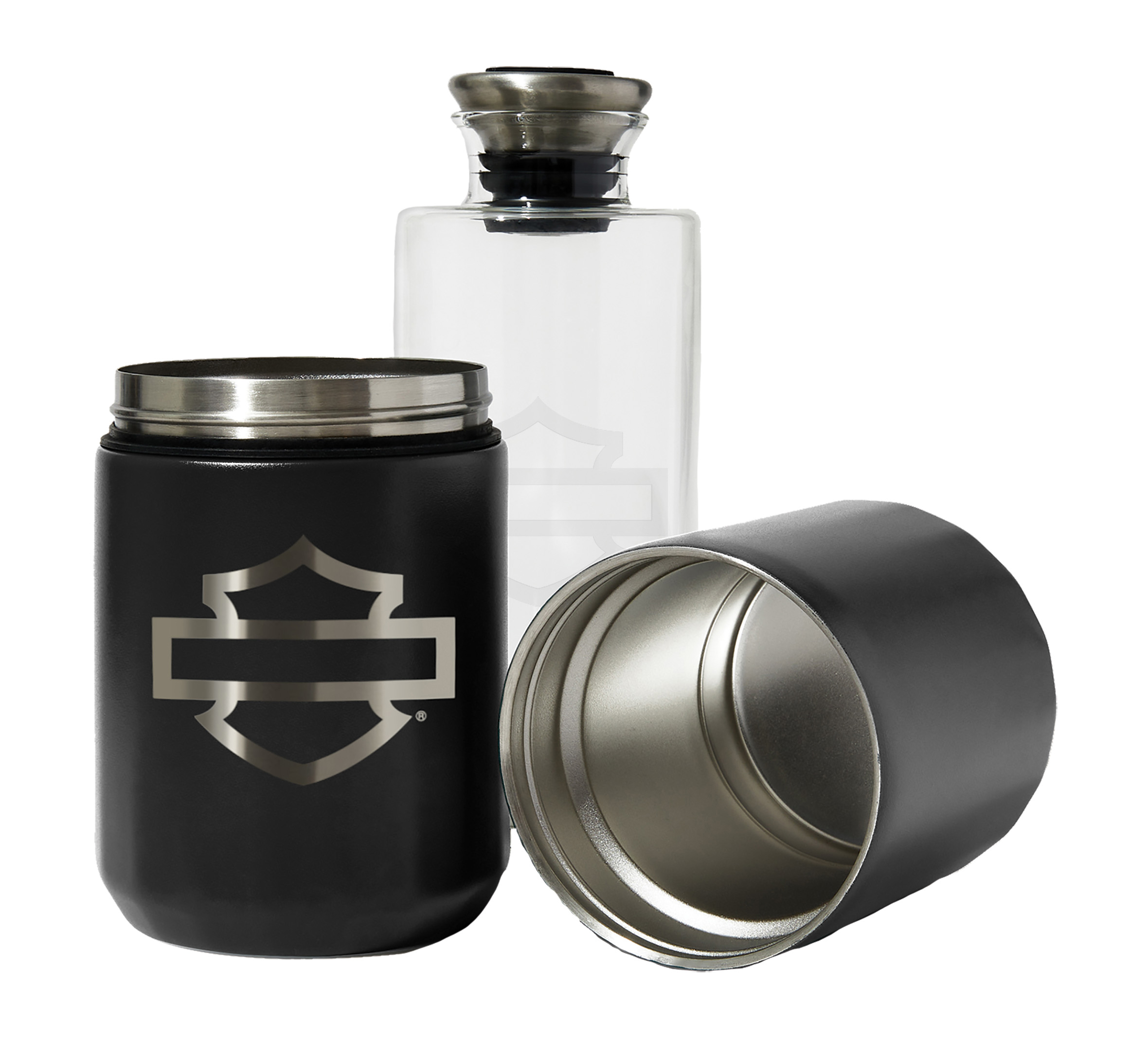 Open Bar & Shield Travel Decanter