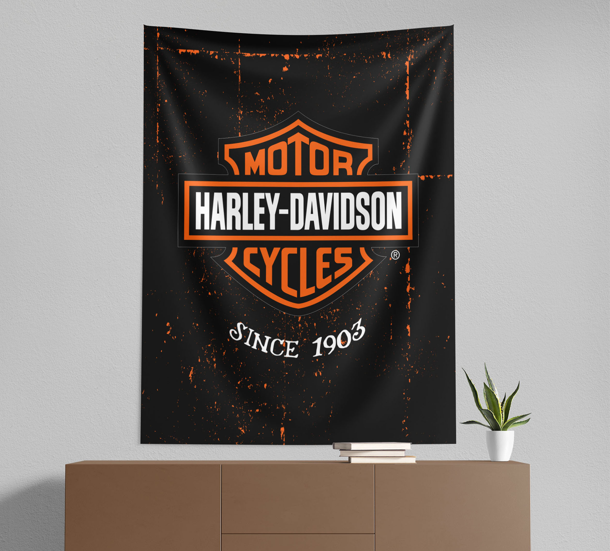 50x60 Bar & Shield Industrial Wall Hanging
