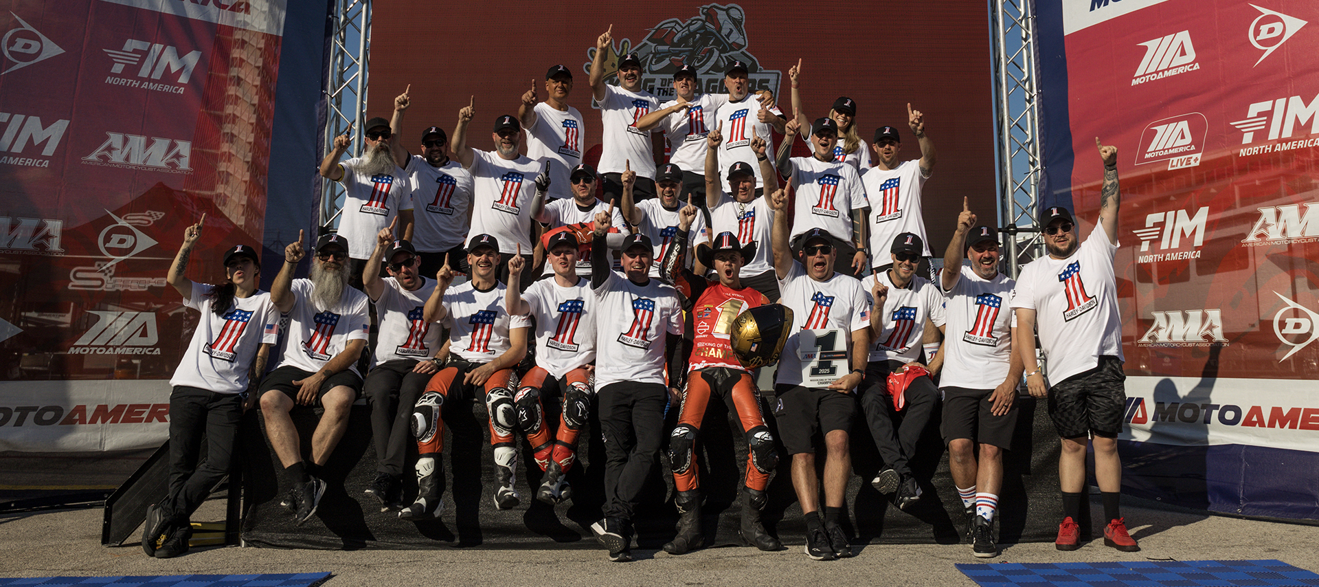 Courses de H-D d’usine