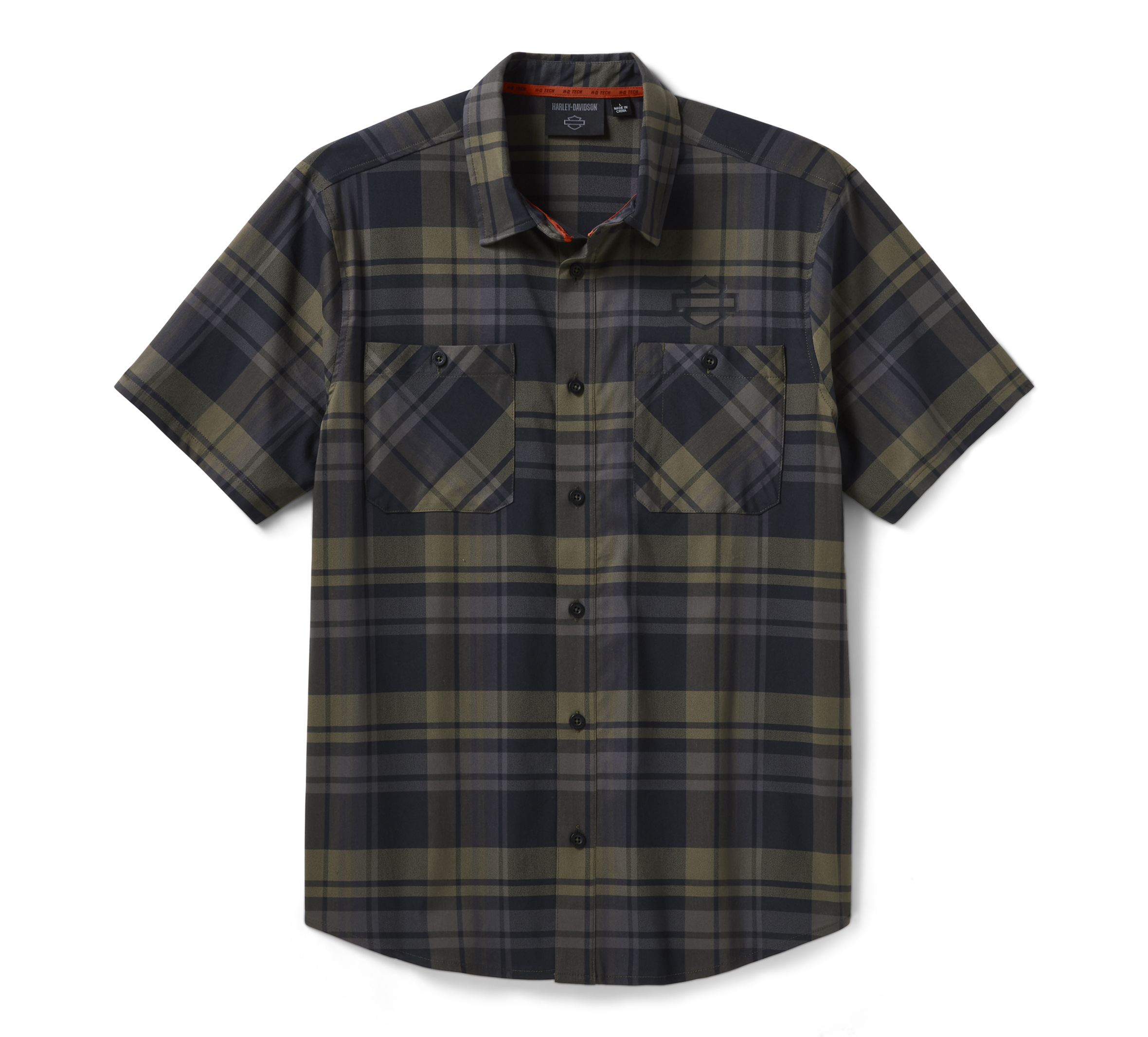 Men's H-D TECH COOLMAX Plaid Shirt | Harley-Davidson USA