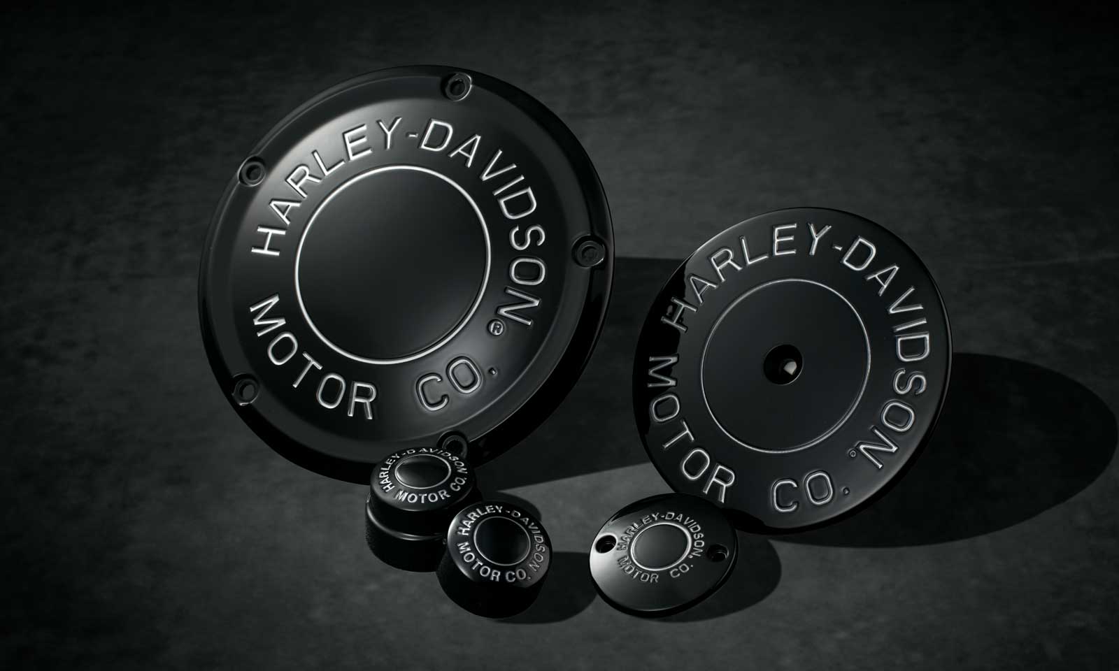 h-d motor co black collection