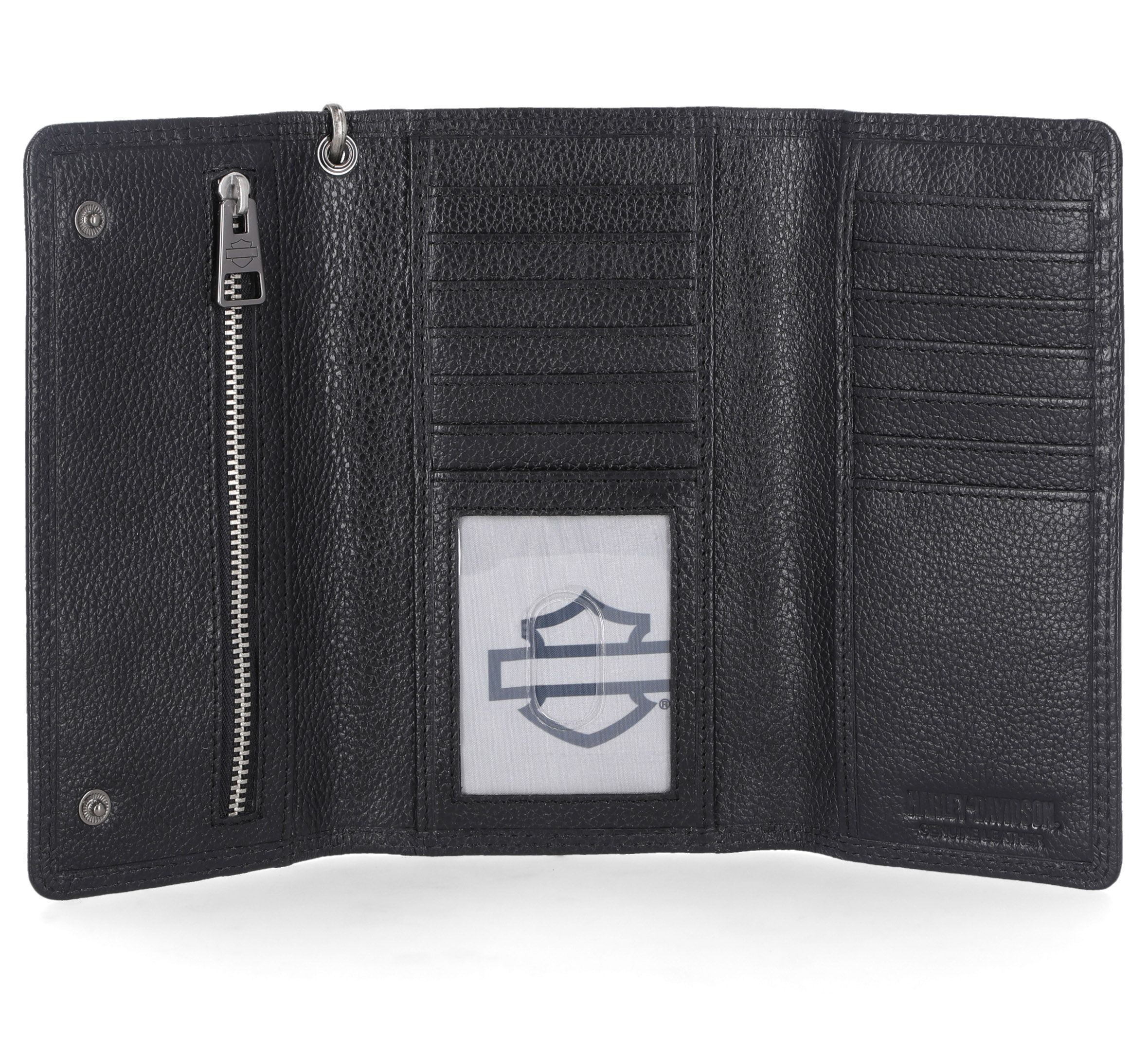 Bar & Shield Trucker Wallet With Chain