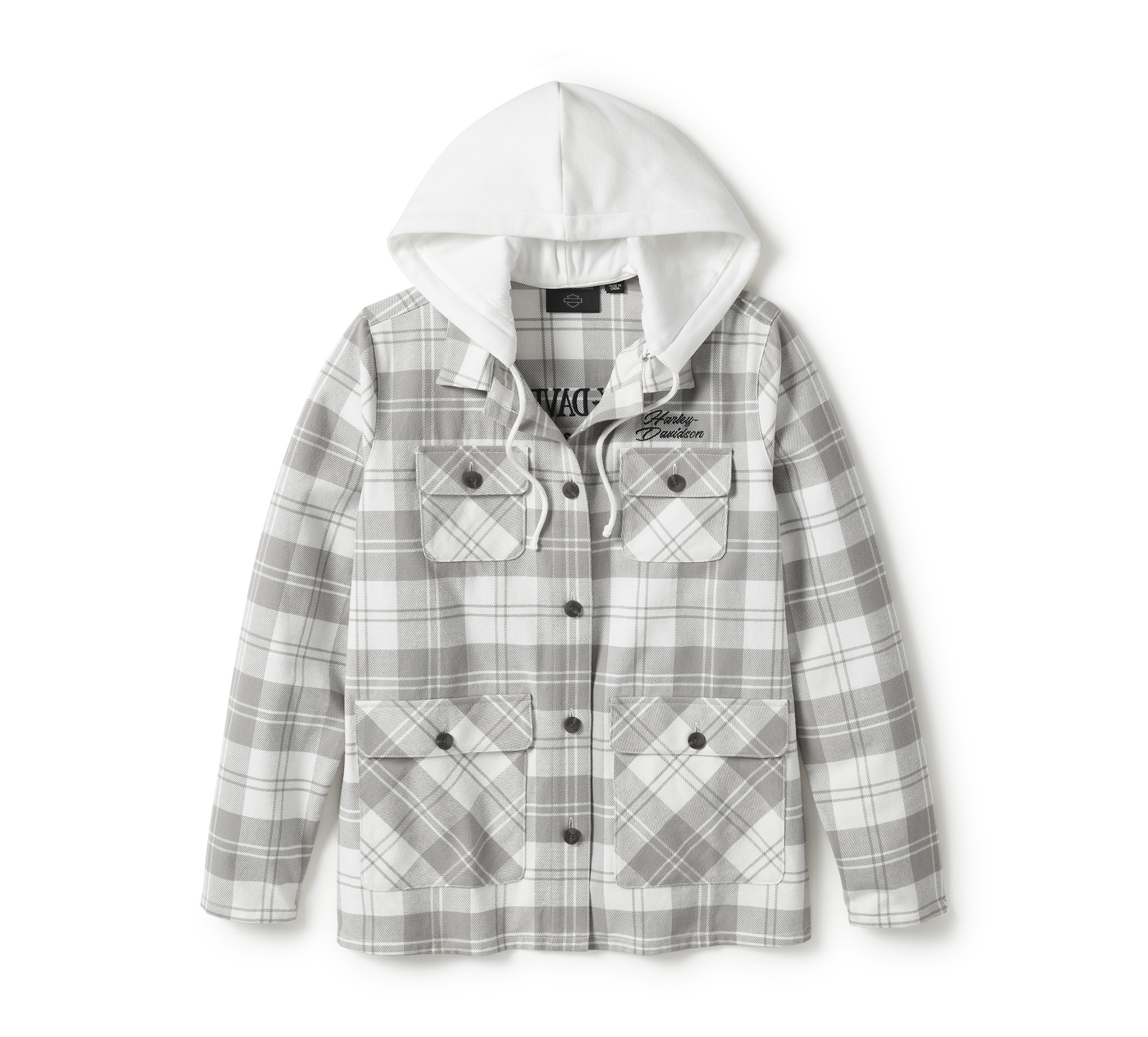 Women's Heritage Plaid Hooded Shacket
