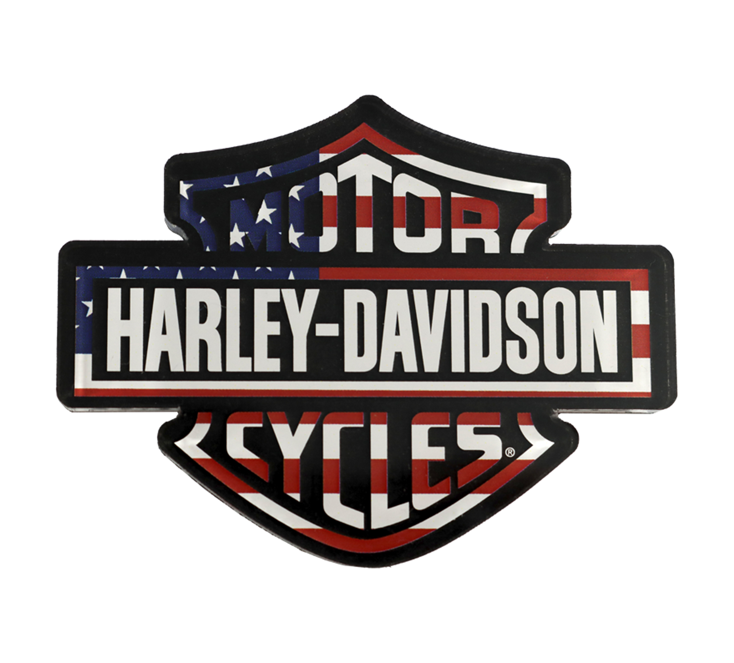 Red, White, and Harley™ Acrylic Magnet | Harley-Davidson USA