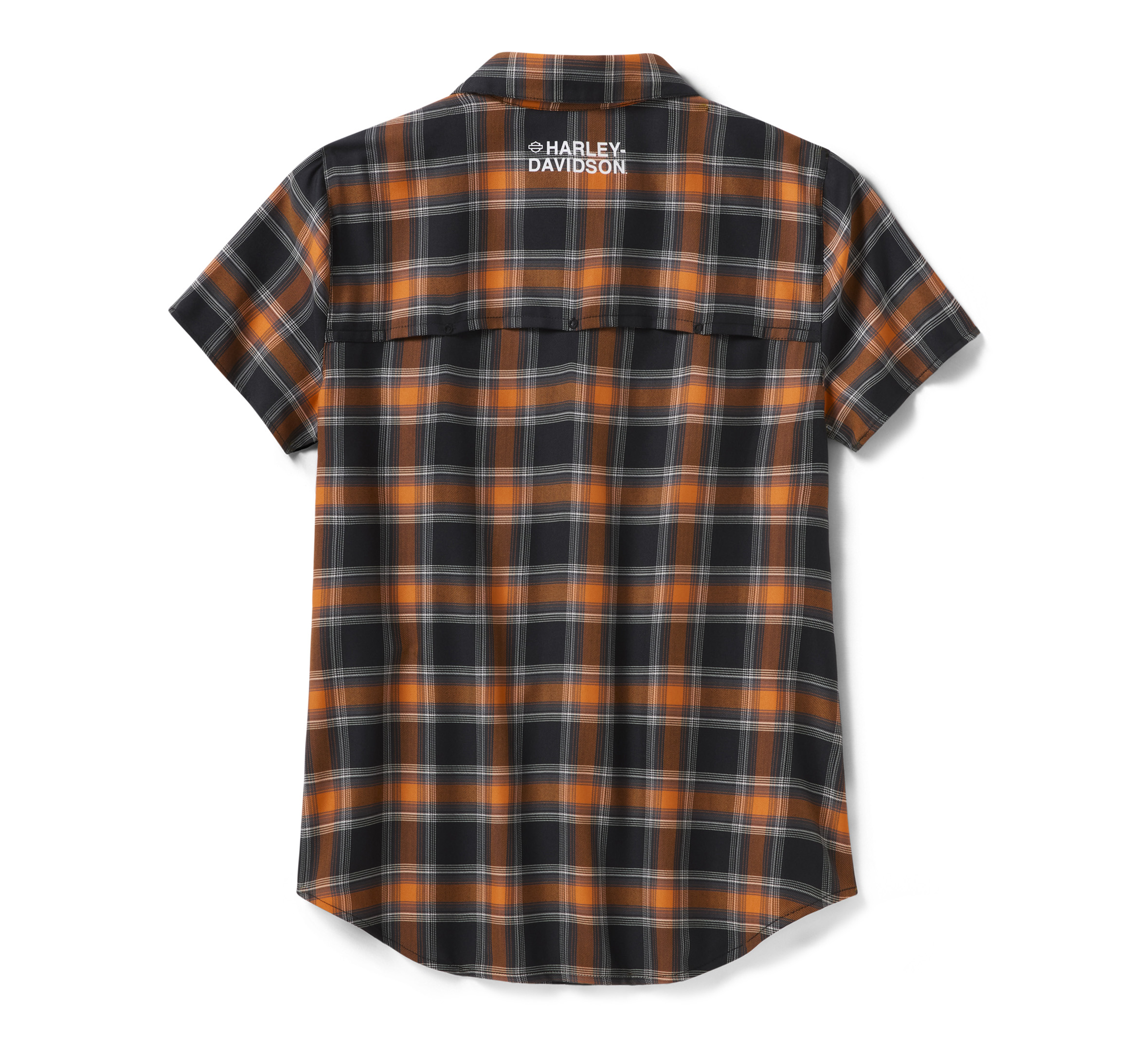 Women's H-D TECH Plaid Short Sleeve | Harley-Davidson USA