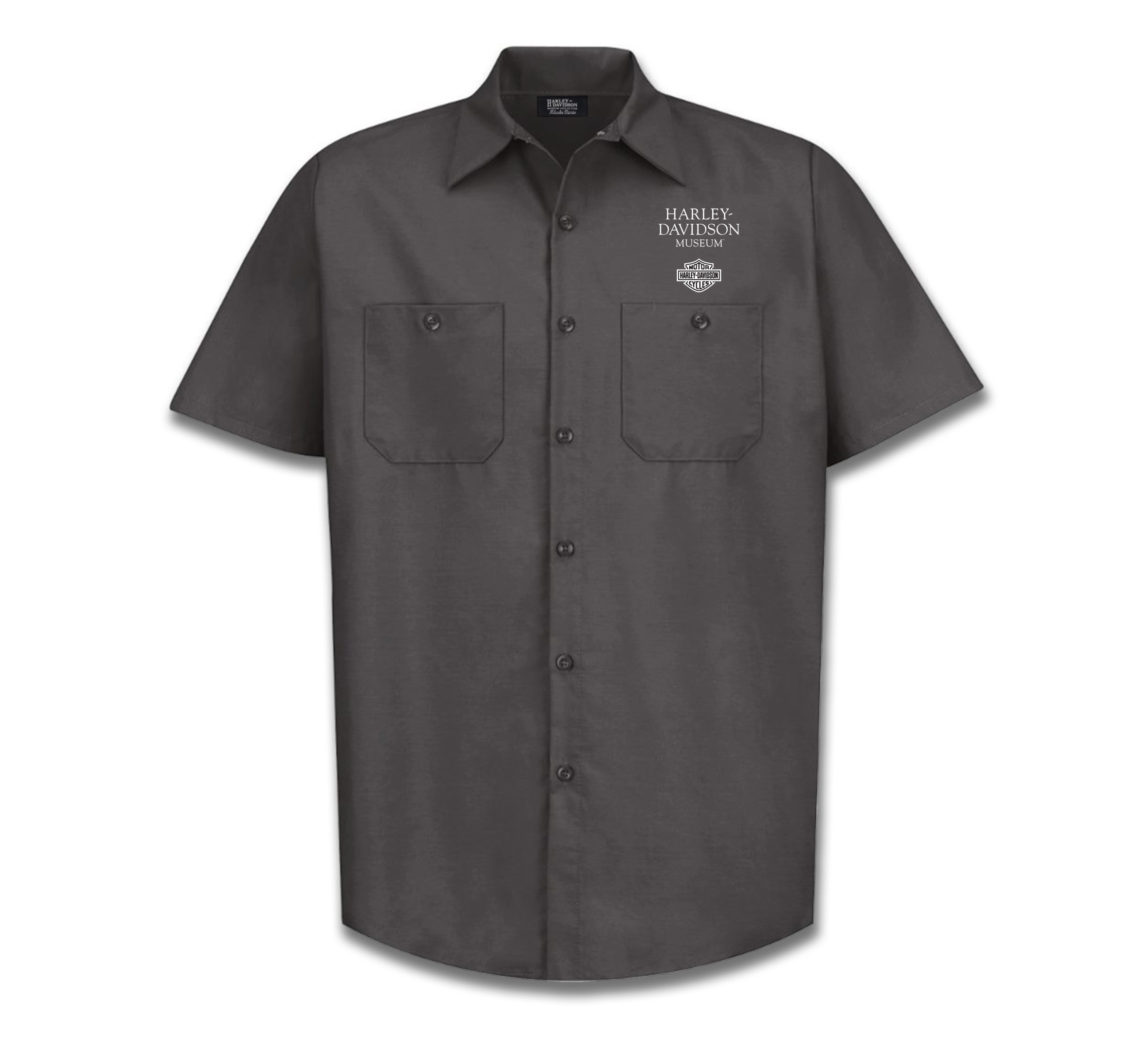 Men's Willie G. Skull Woven Work Shirt
