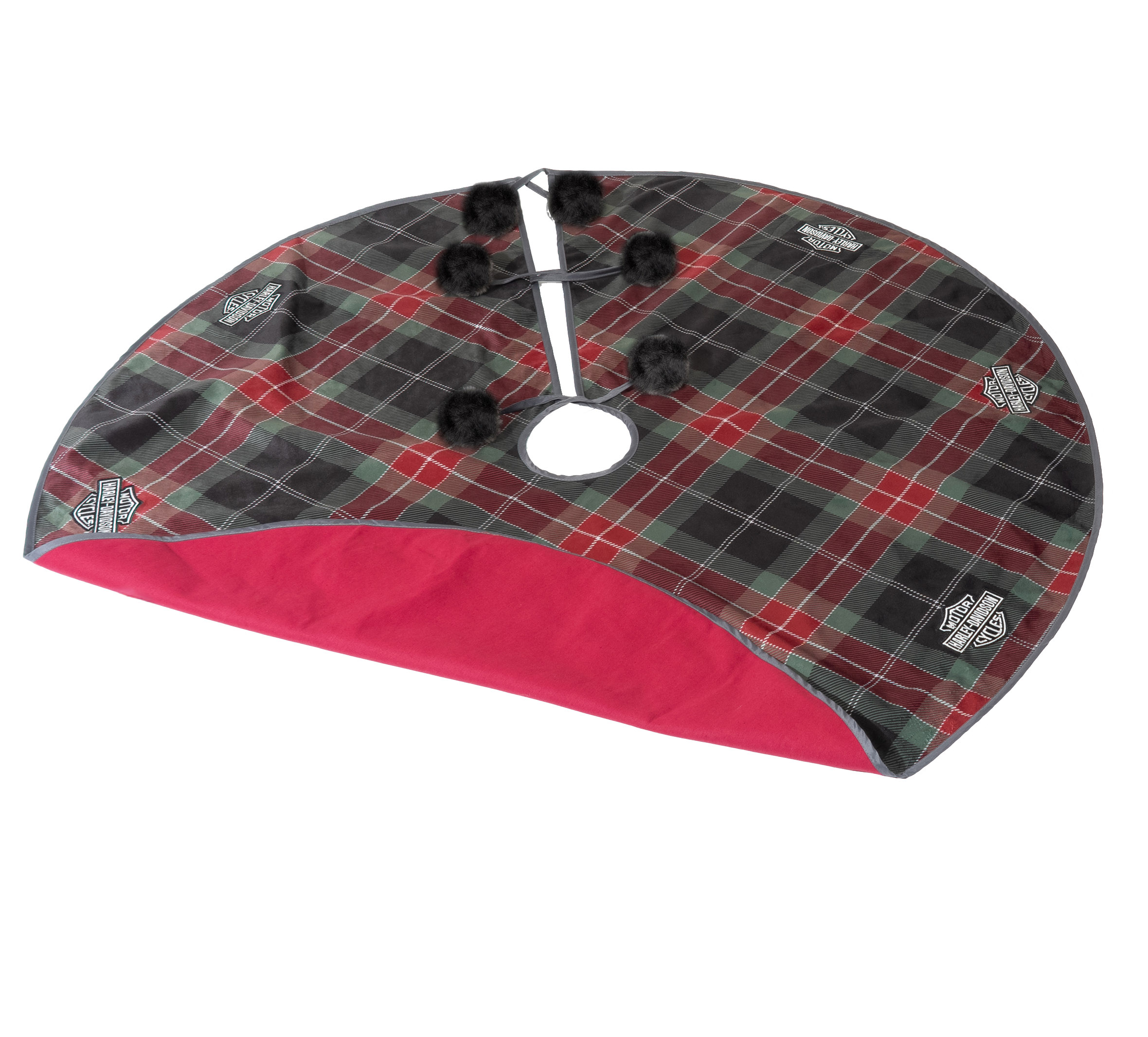 Holiday Plaid Tree Skirt