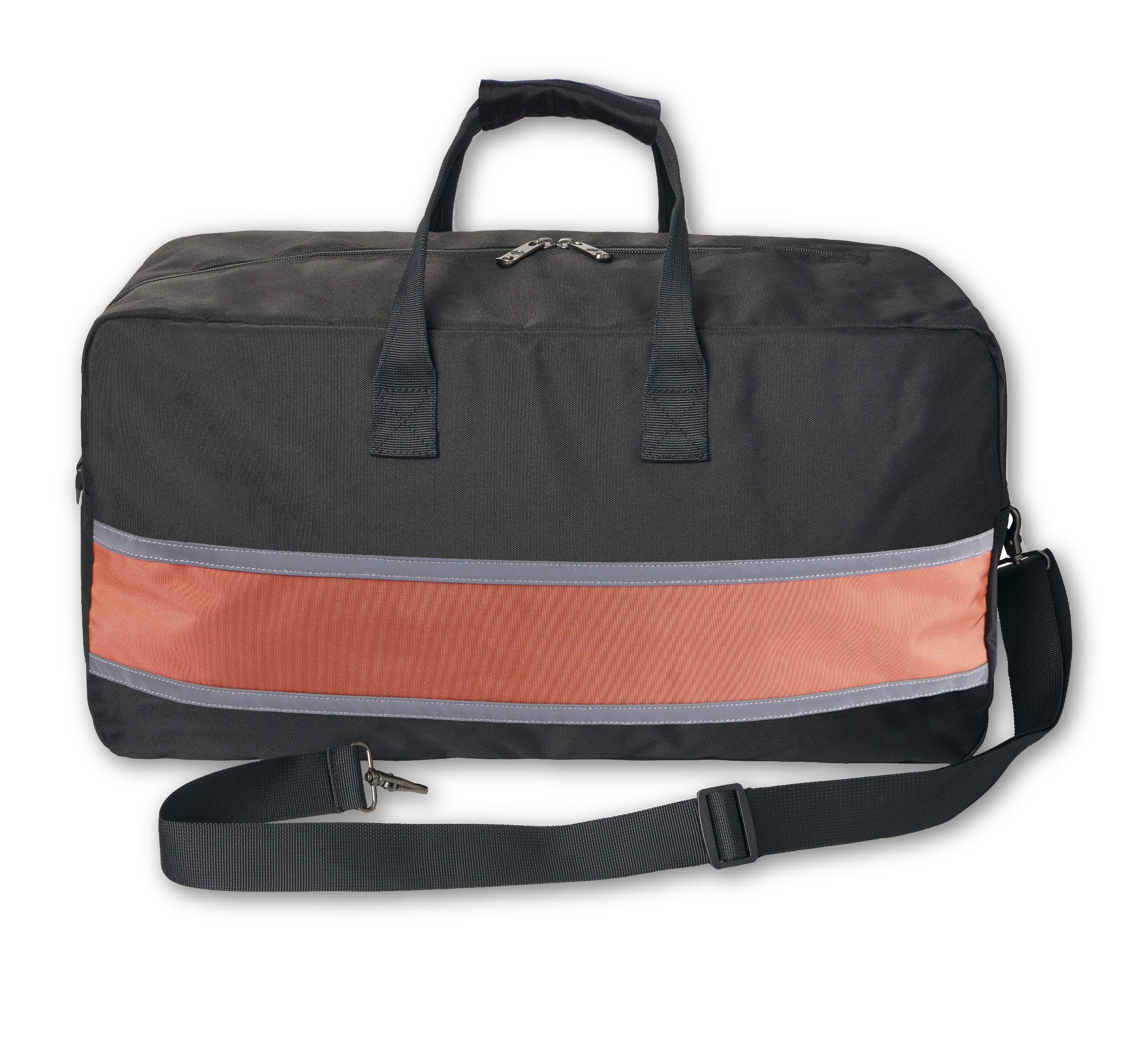 Sport Stripe Duffel Bag