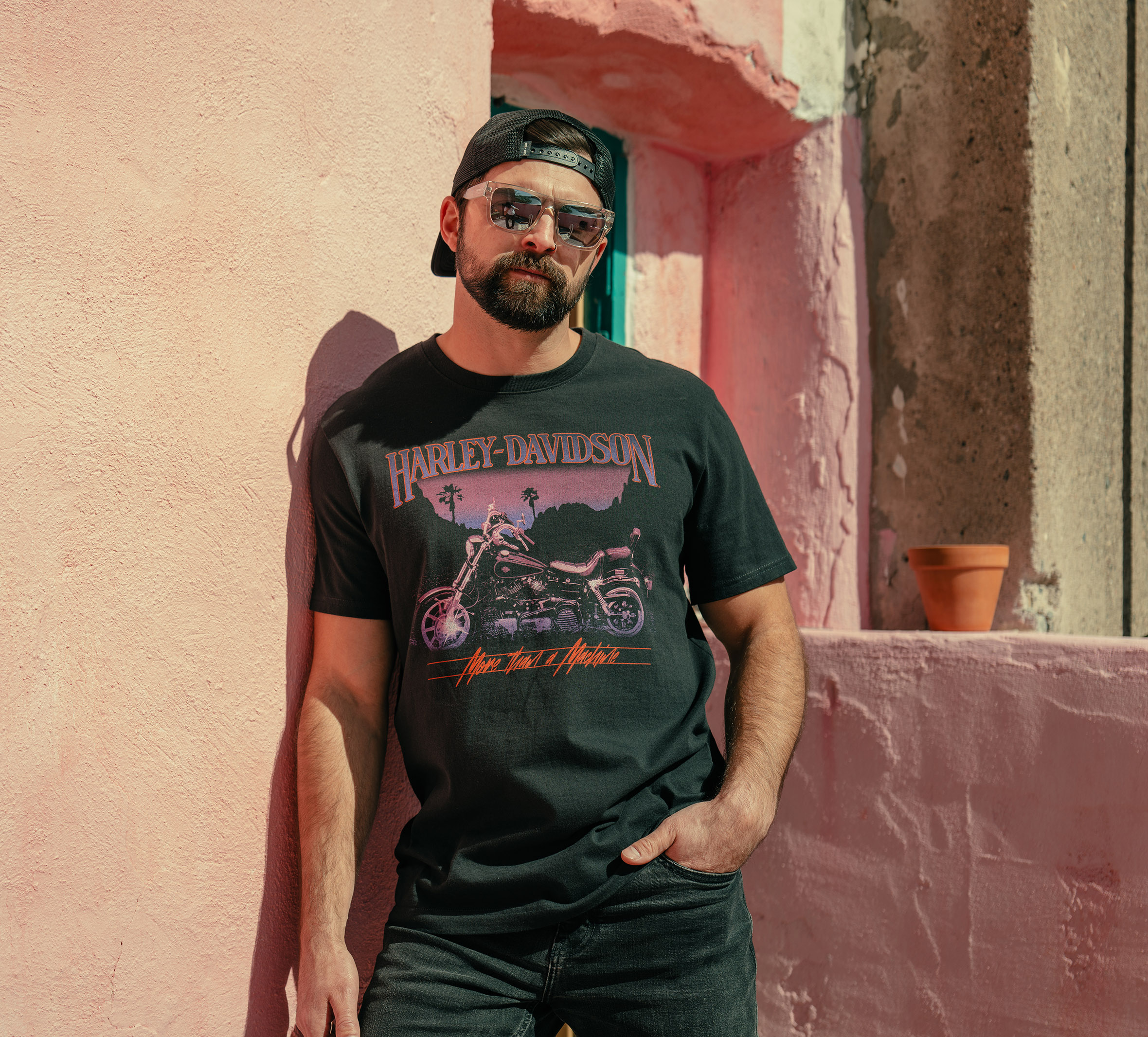 Men's Lowrider Sunset Graphic Tee