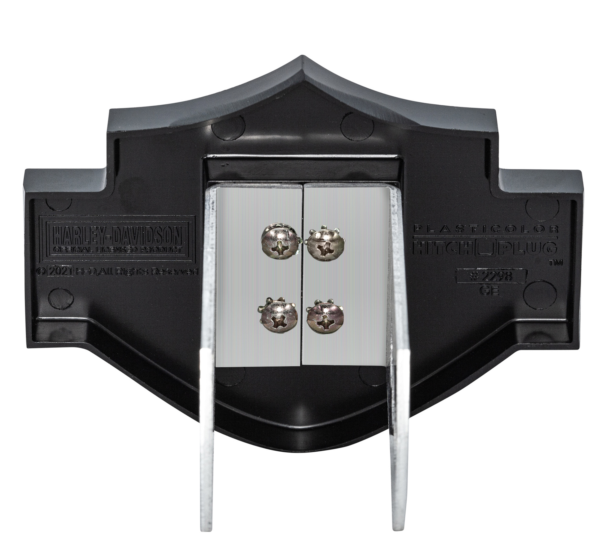 Harley-Davidson Bar &Shield Diamond Cut Hitch Plug