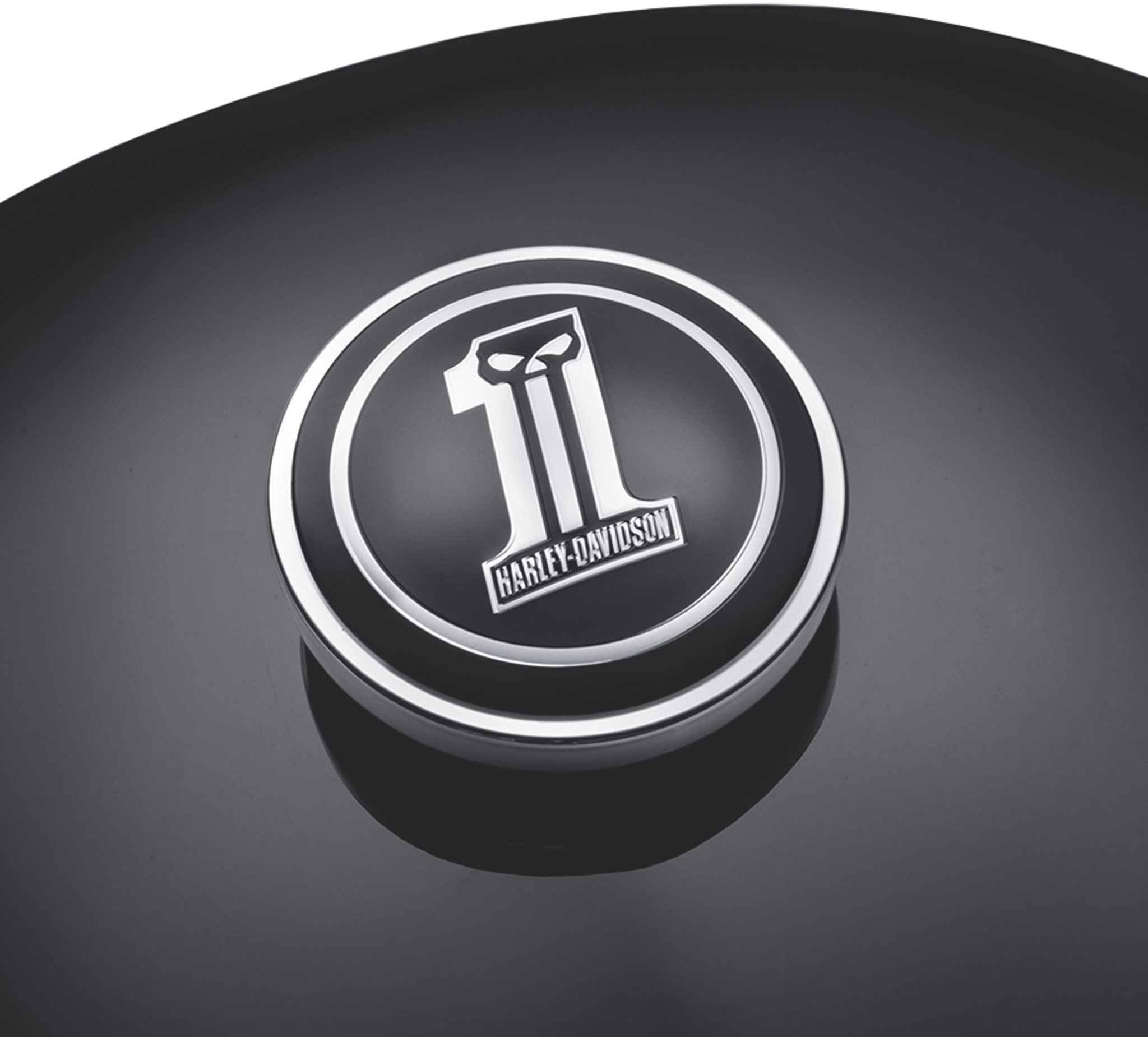 Dark Custom Logo Fuel Cap Medallion