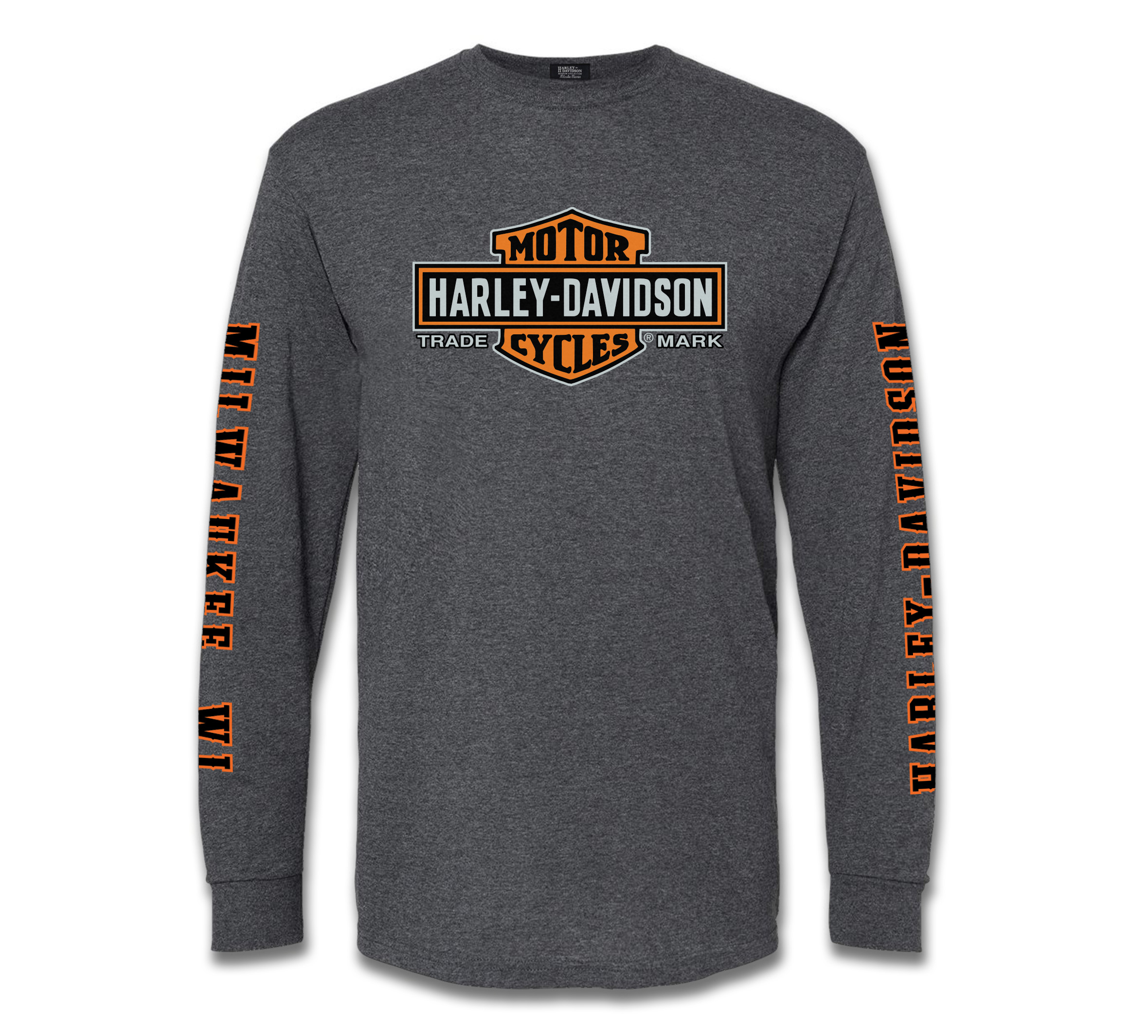 Men's Trademark Bar & Shield Long Sleeve Tee