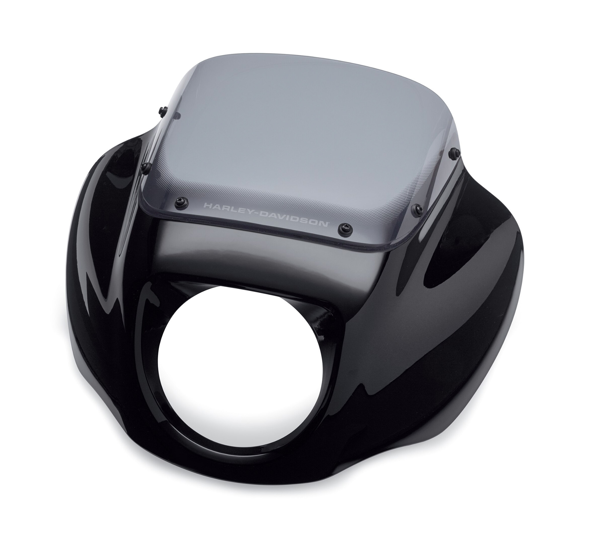 Vivid Black Softail Quarter Fairing