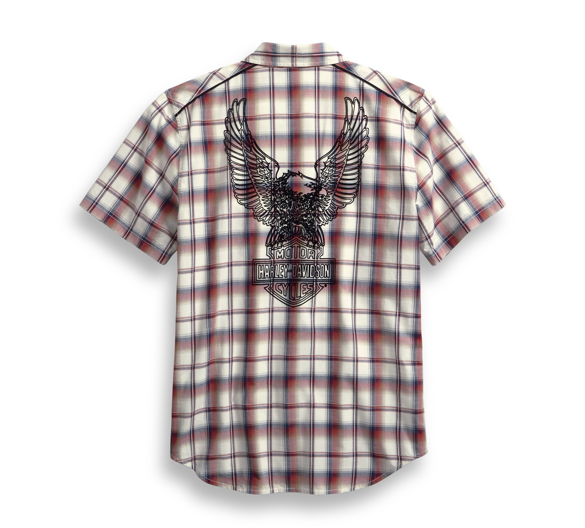 Men's Upright Eagle Plaid Shirt