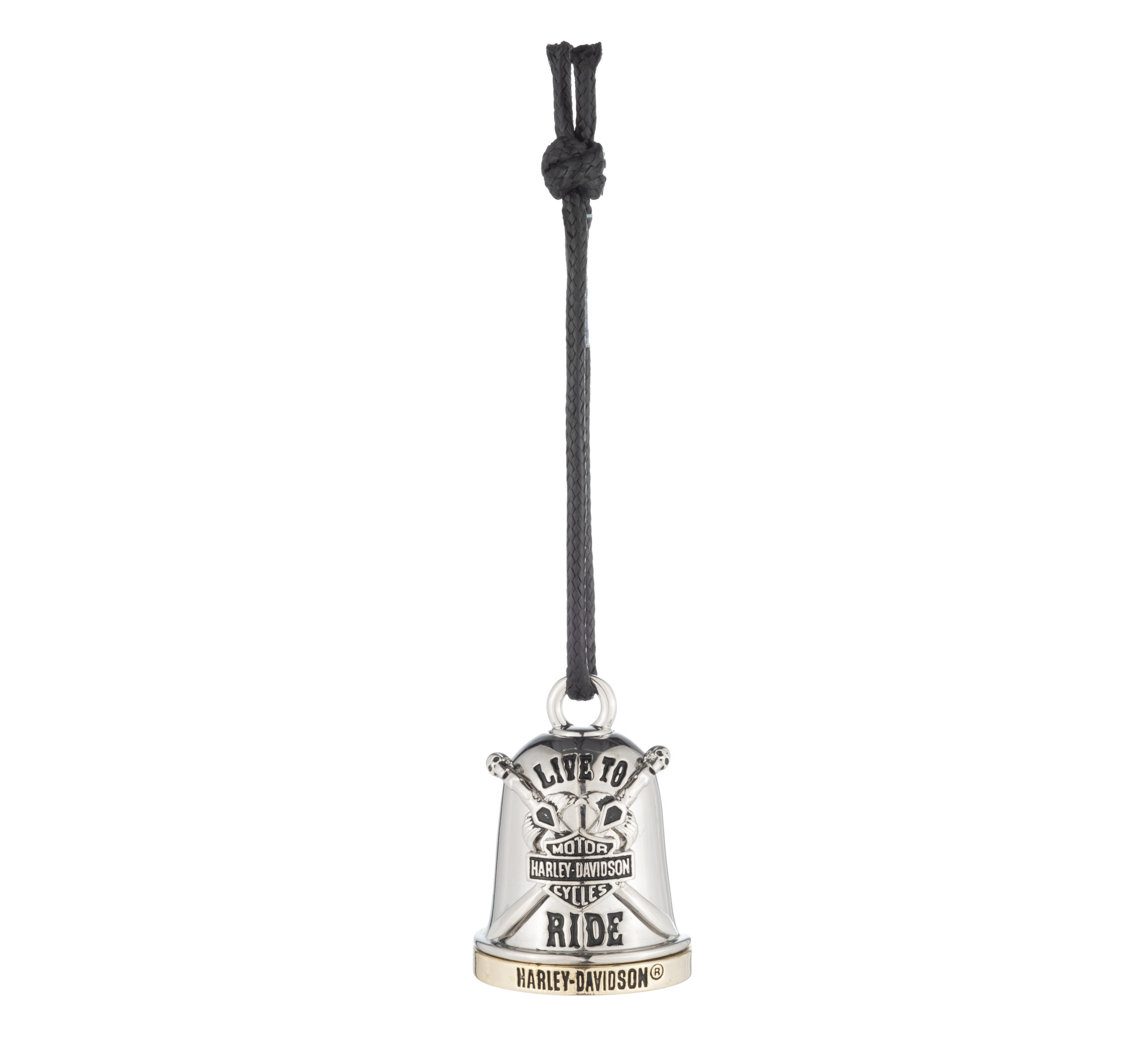 Harley-Davidson “Live To Ride” Sword Crest Ride Bell