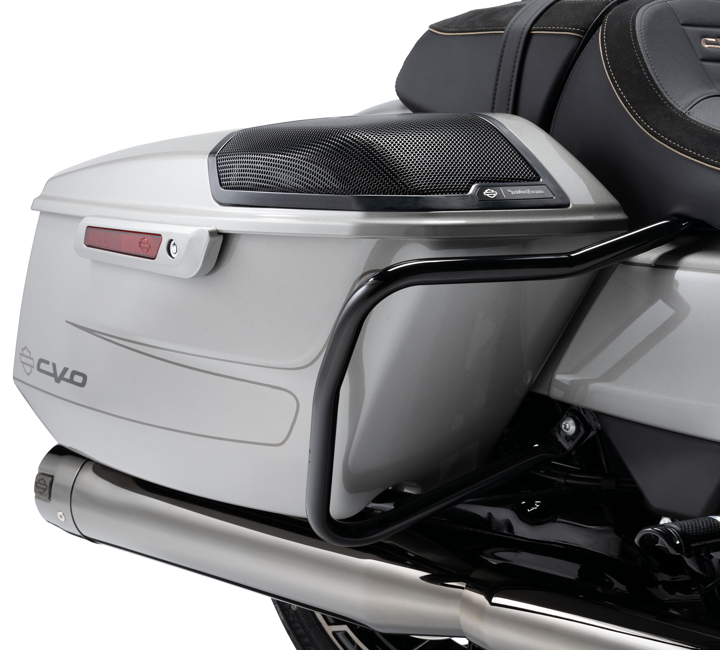 Gloss Black Rear Saddlebag Guards