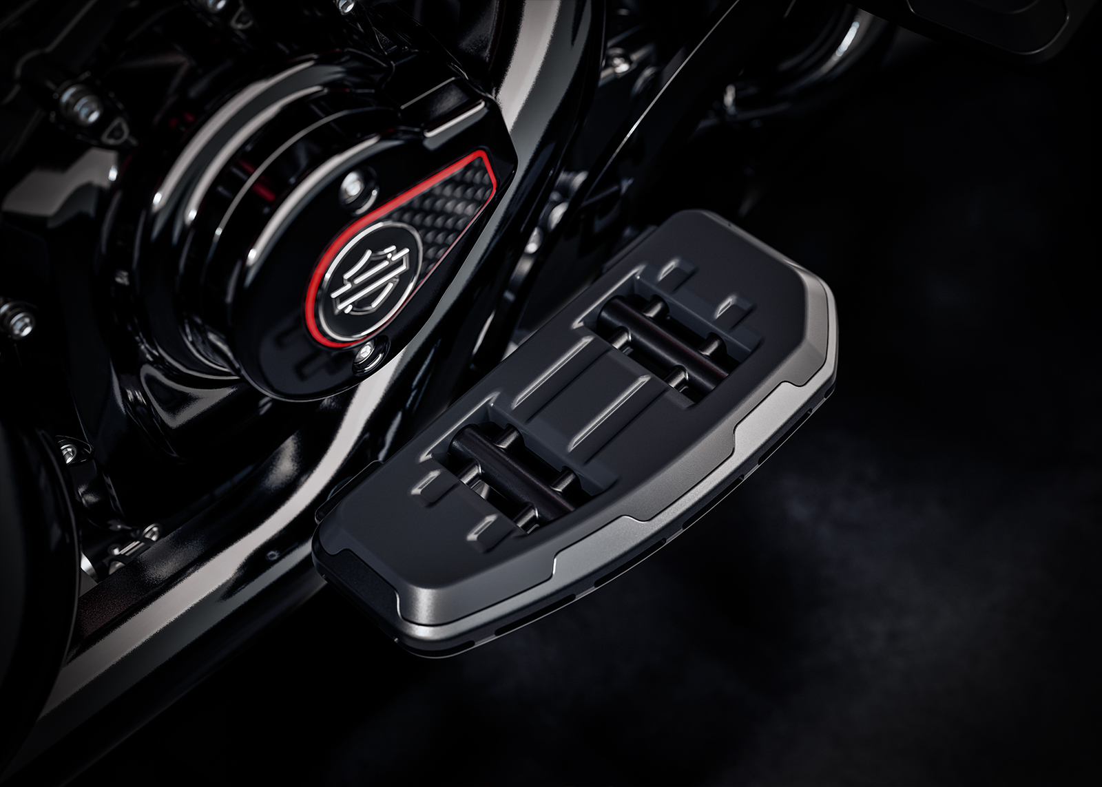 2026 CVO Road Glide ST Beauty Floorboards