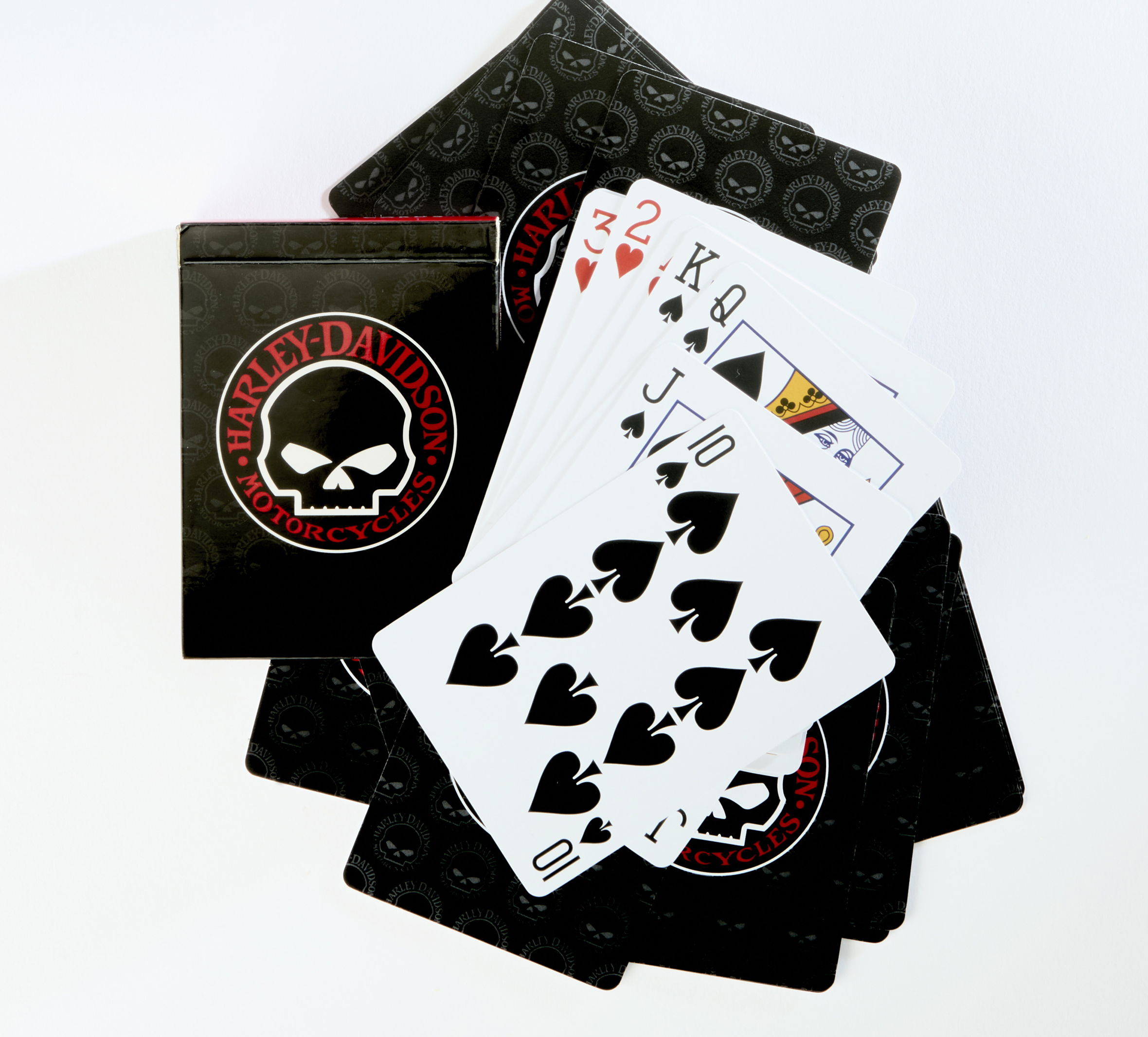 Willie G Skull Plastic Playing Cards