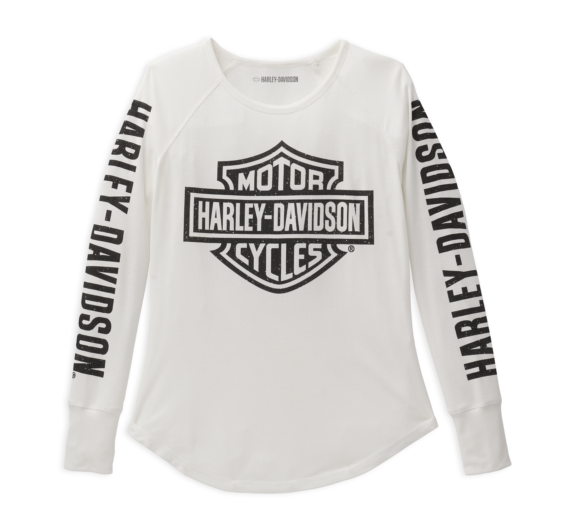 Women's Authentic Bar & Shield Rib-Knit Top