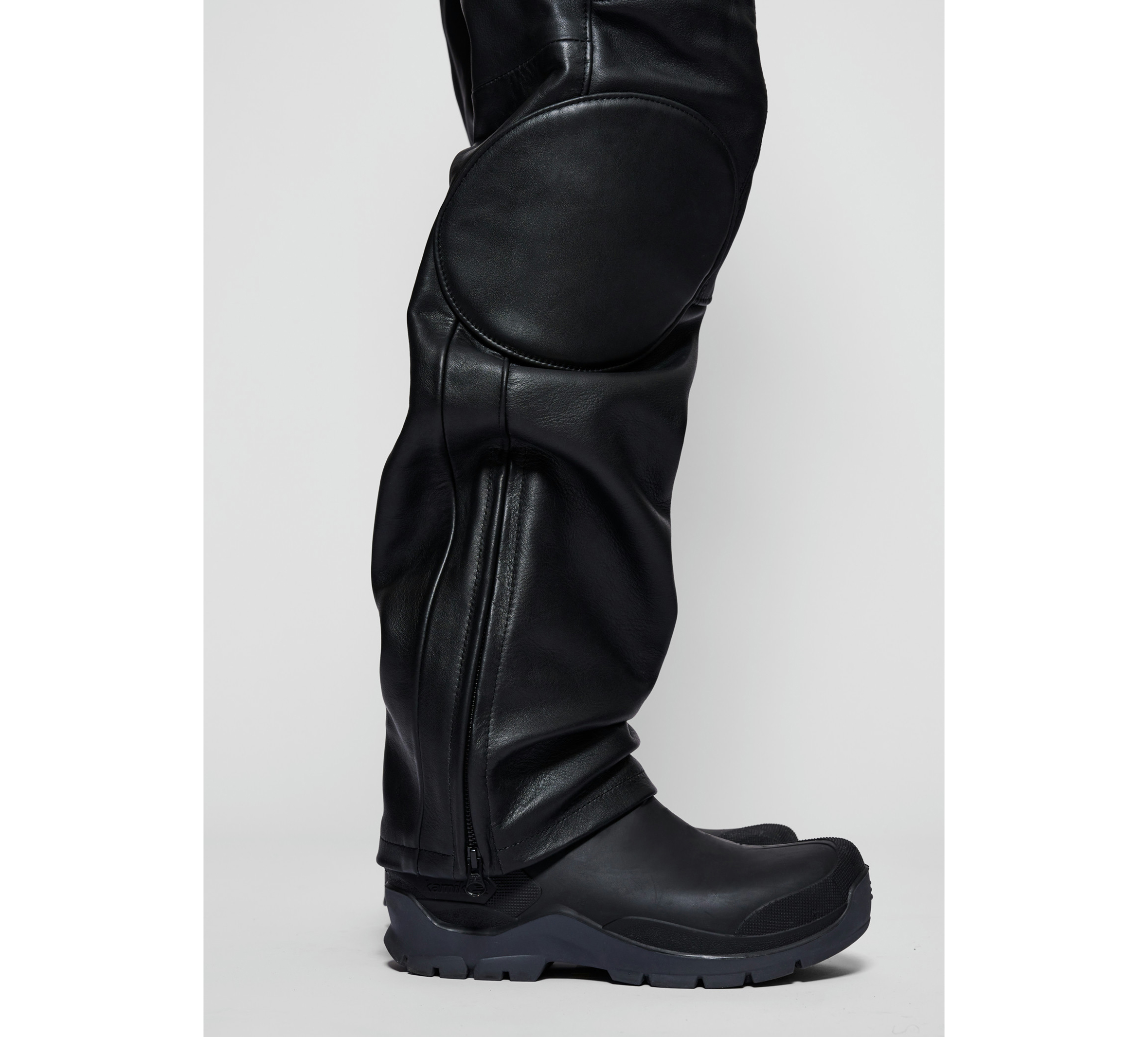 Women's Moto Leather Trouser