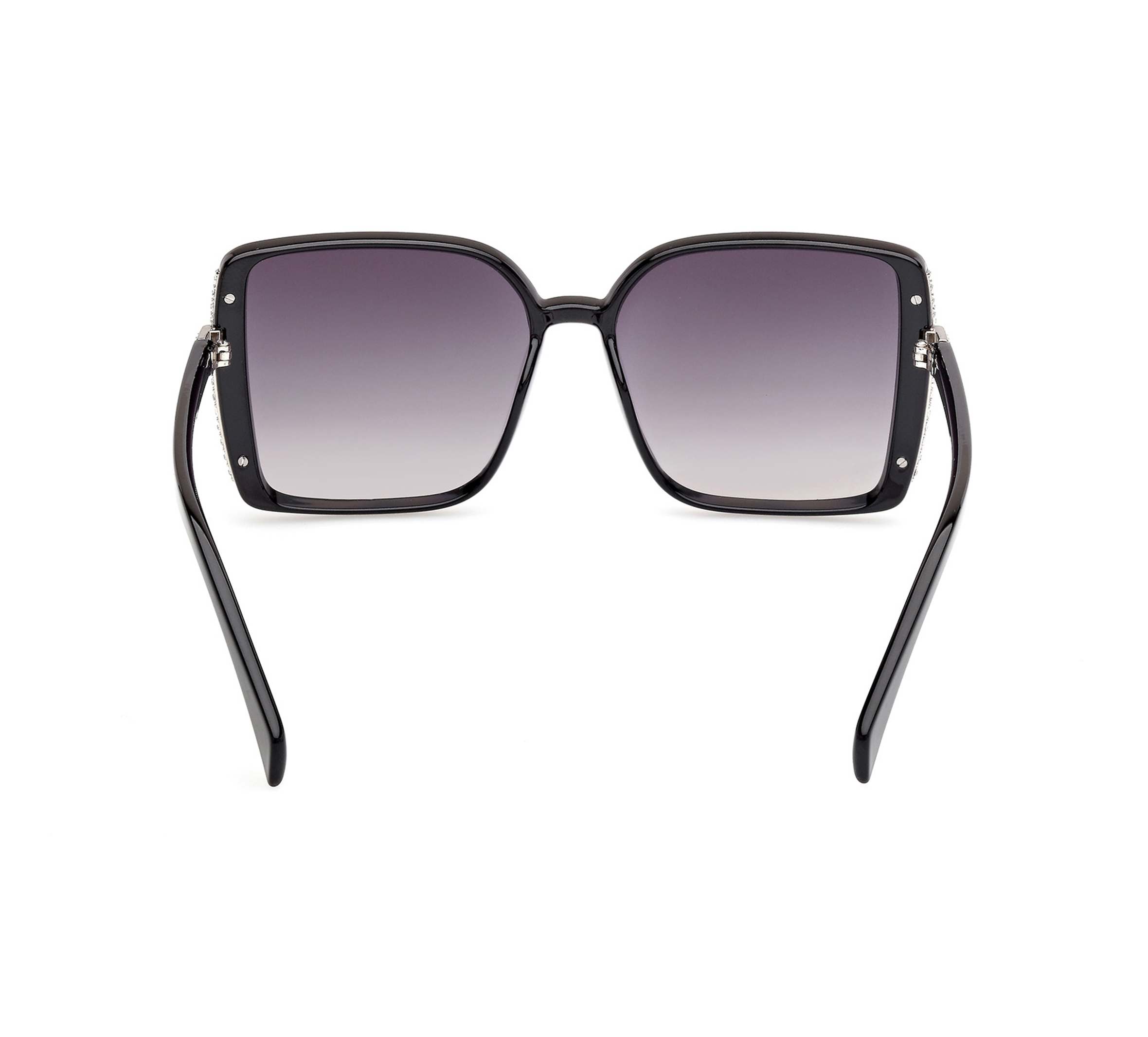 Oversized square glam sunglasses