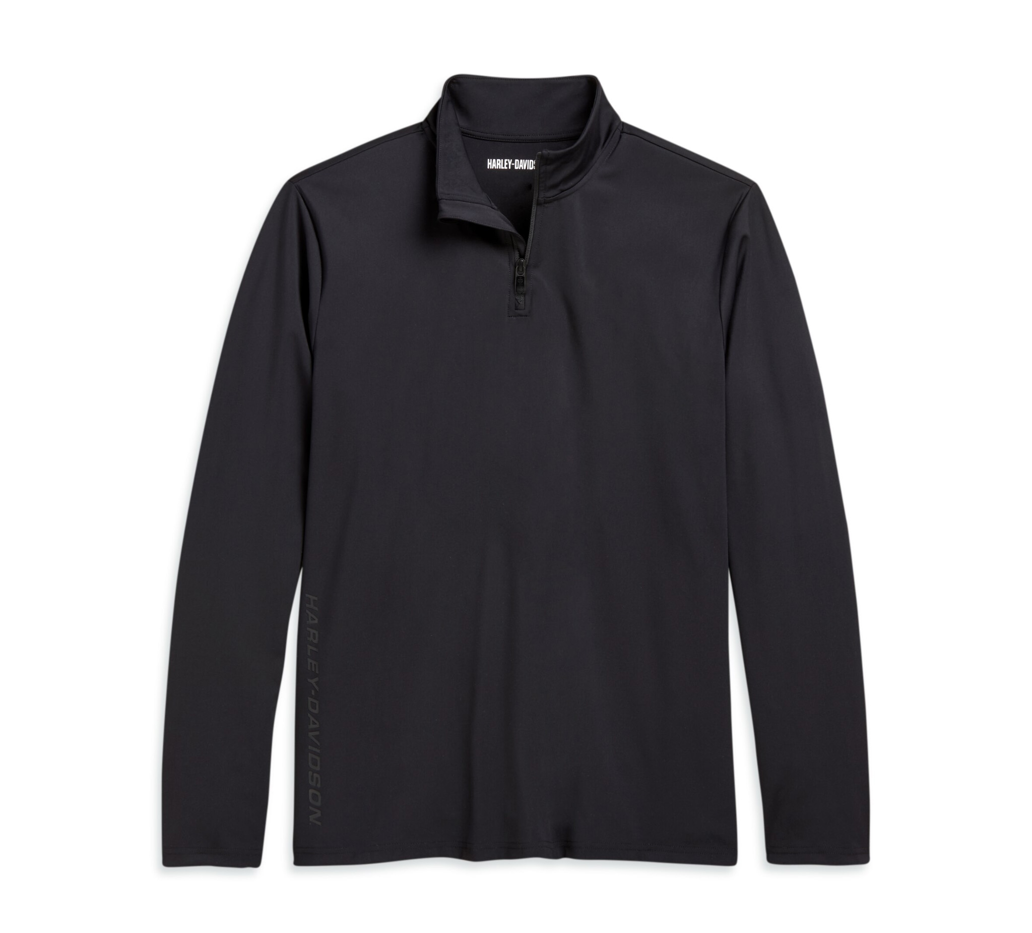 Men's 1/4-Zip High Density Logo Mockneck - Slim Fit