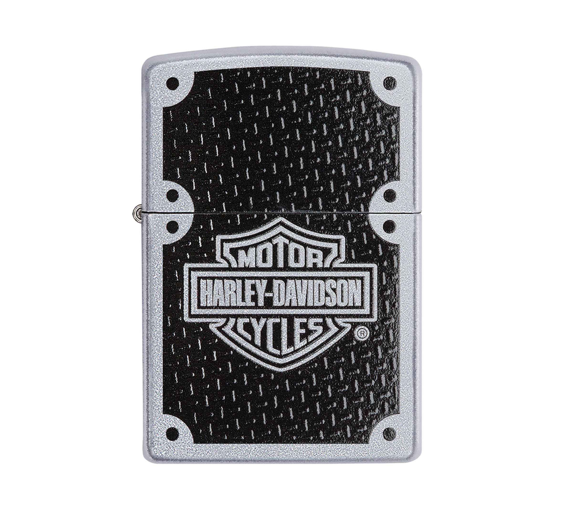 Harley Davidson Texture Chrome Windproof Lighter
