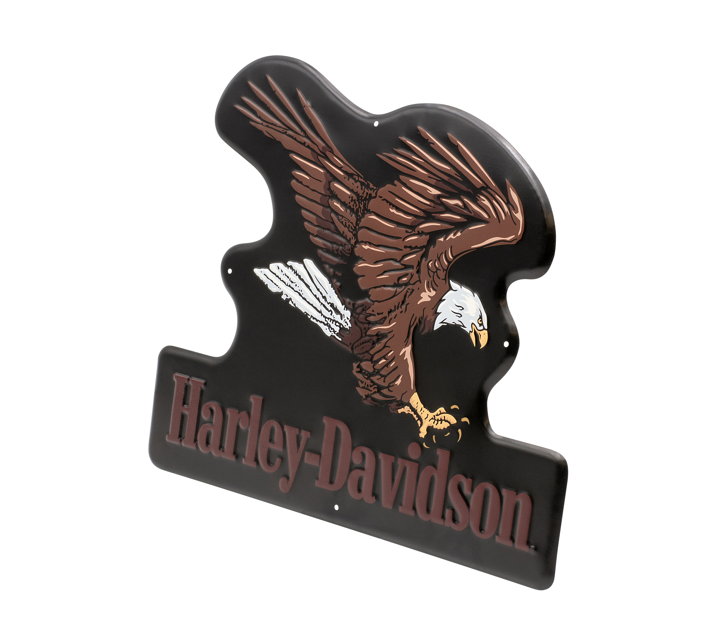 Swooping Eagle Metal Sign