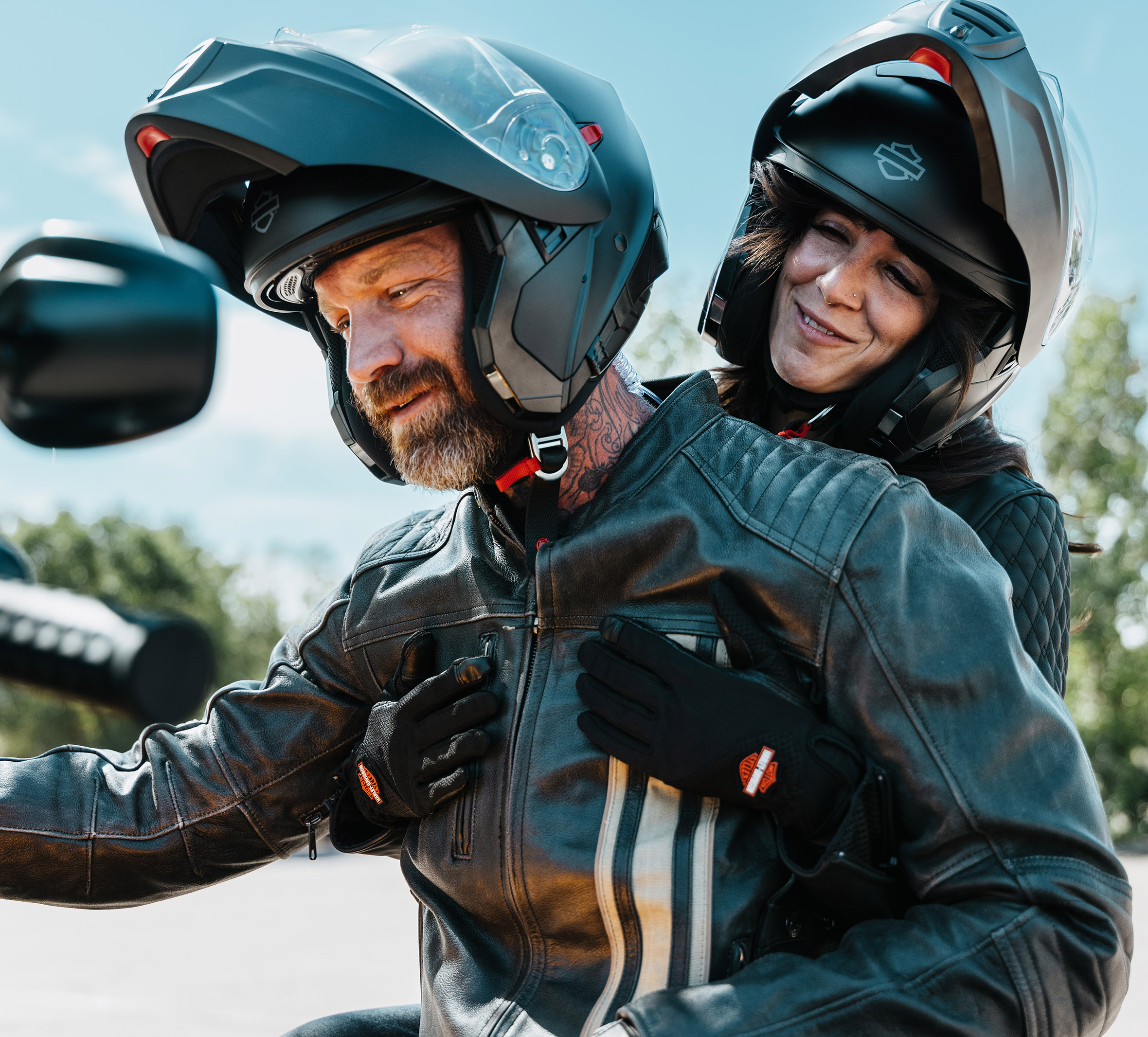 H-D Evo X17 Sun Shield Modular Helmet