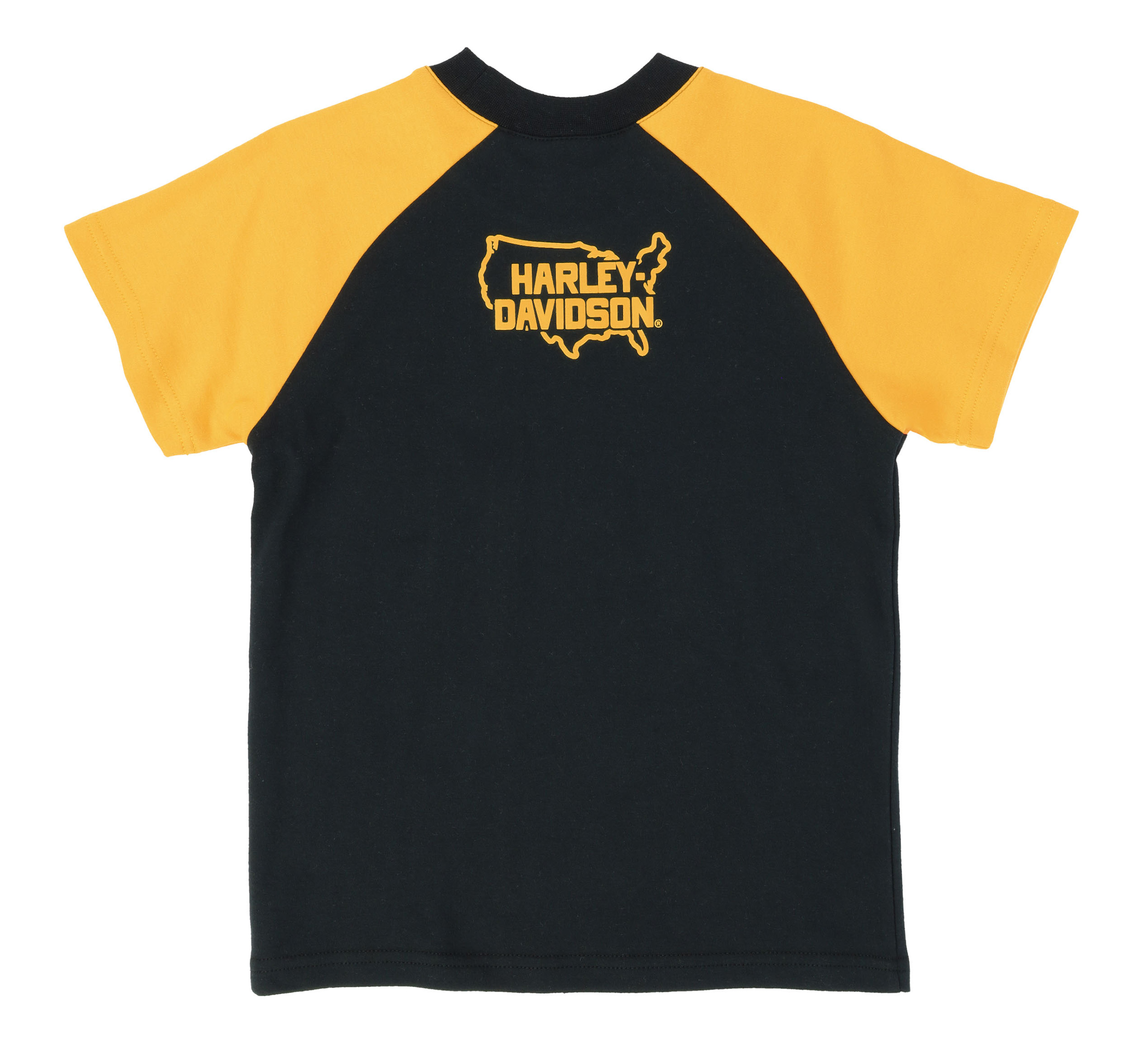 Little Boys Raglan Short Sleeve Tee