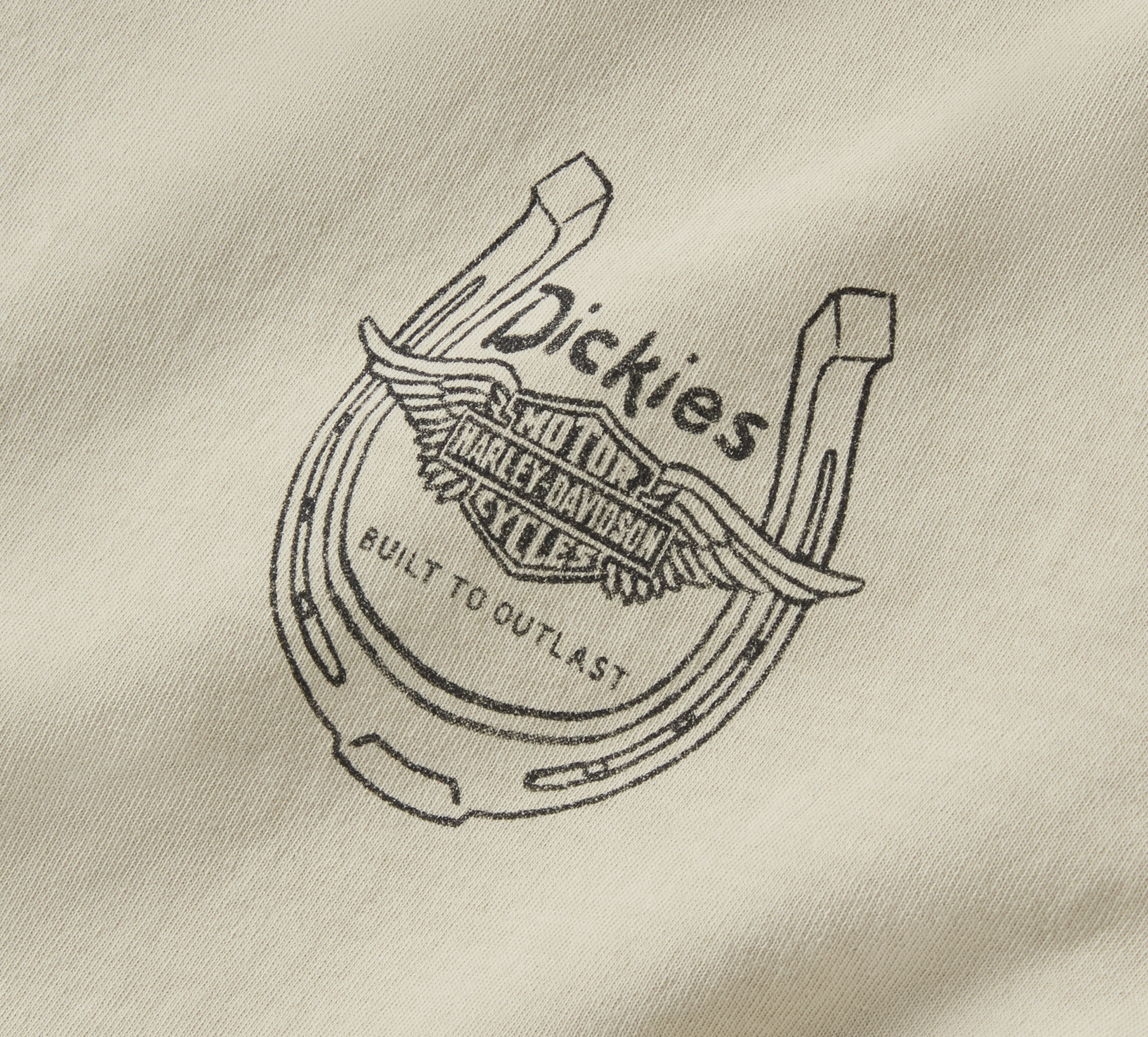 Women's Dickies x H-D Vintage Cowgirl Boxy Fit Tee | Harley
