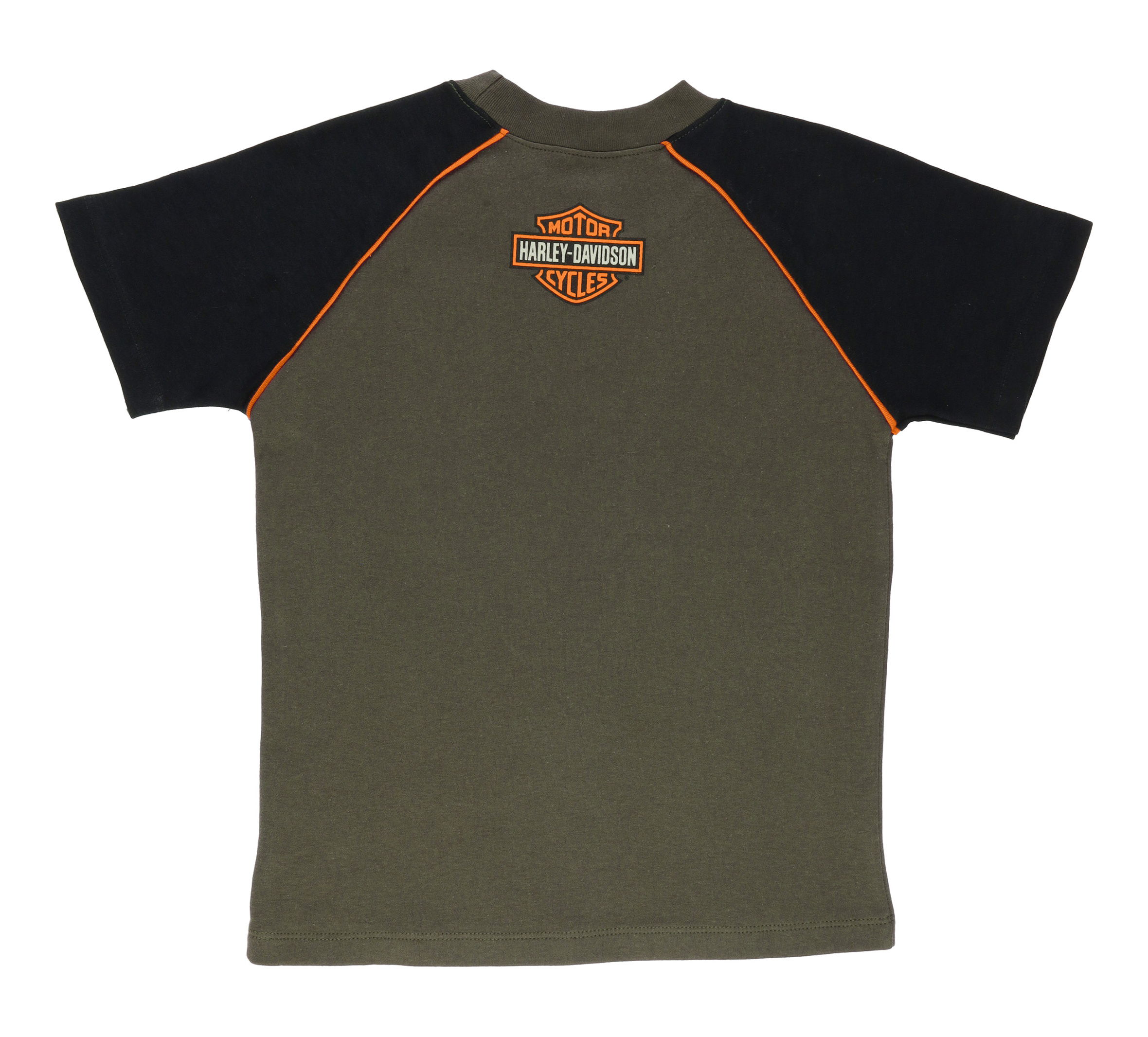 Big Boys Camo Raglan Tee