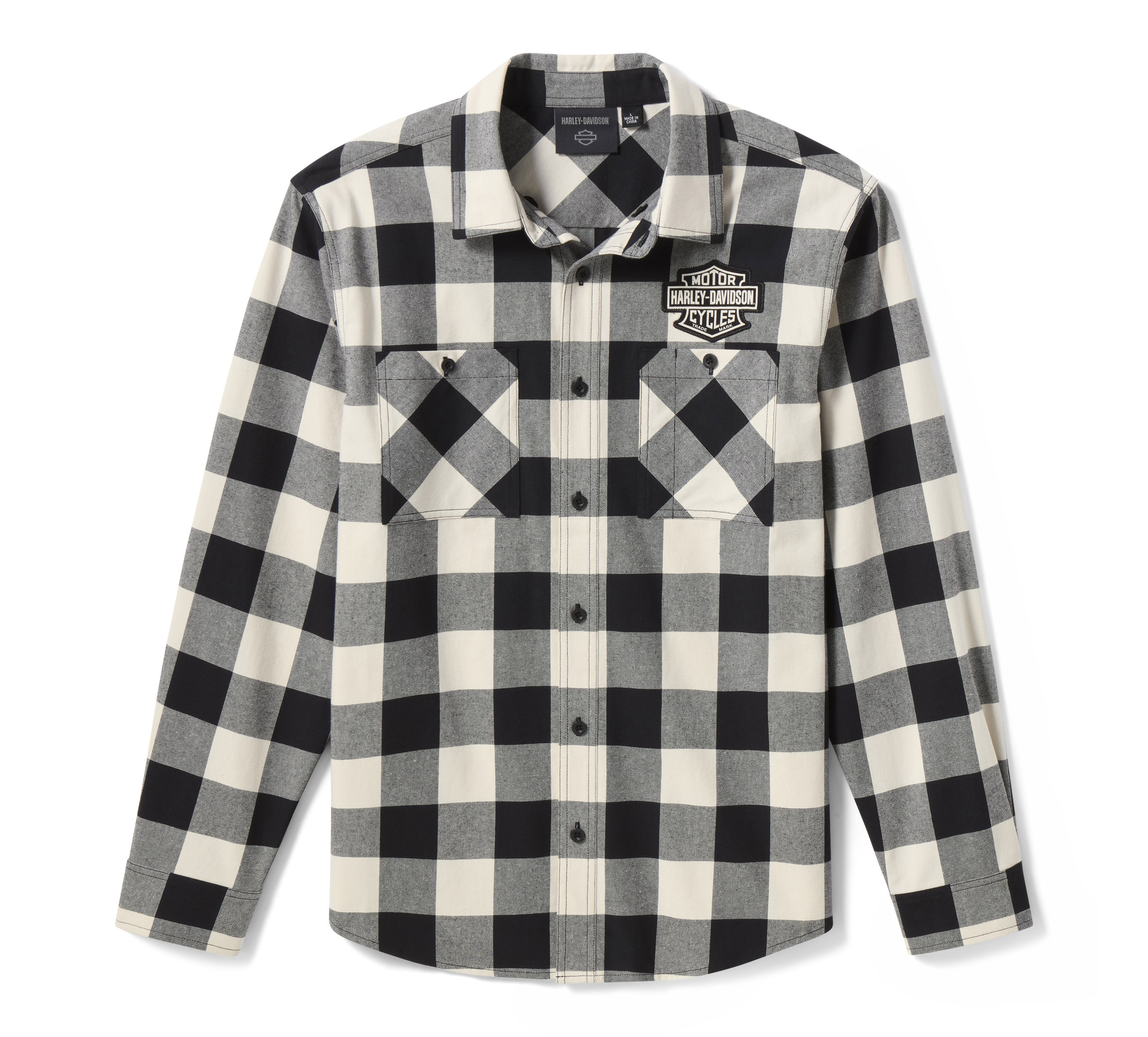 Men's H-D American Classic Buffalo Check Flannel - Birch & Harley