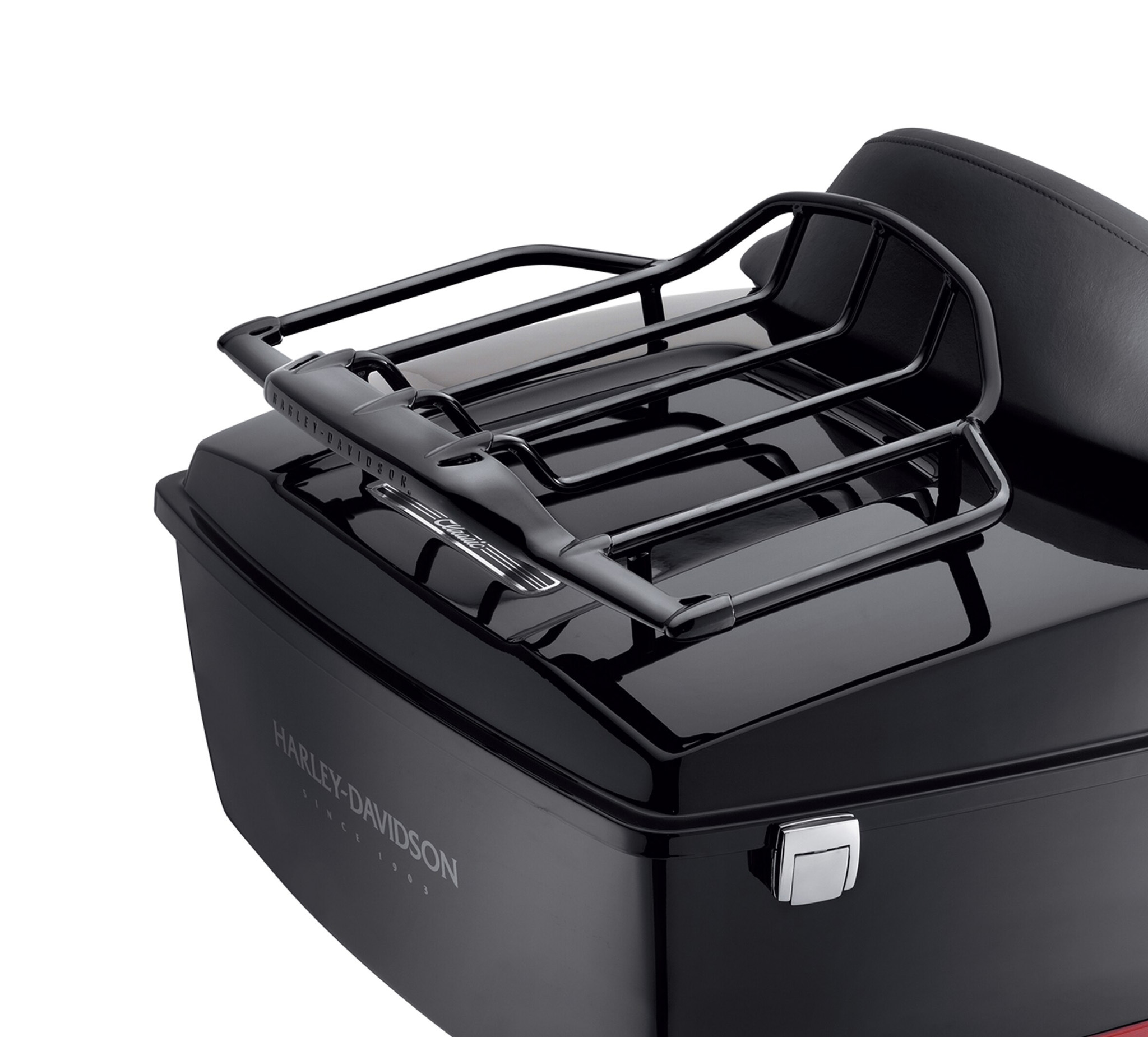 Air Wing Tour-Pak Gloss Black Luggage Rack