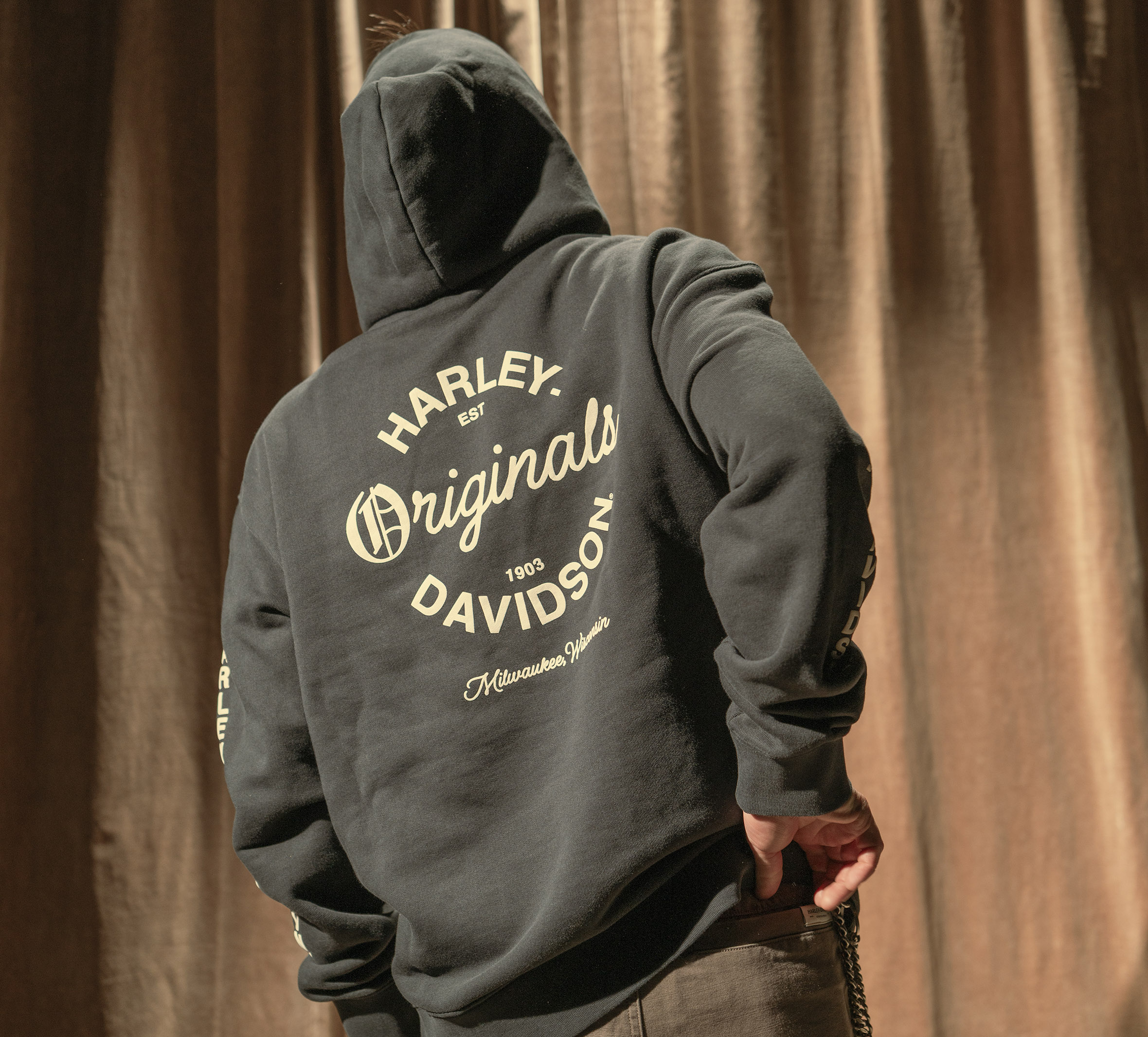 Originals Script Hoodie Sweatshirt