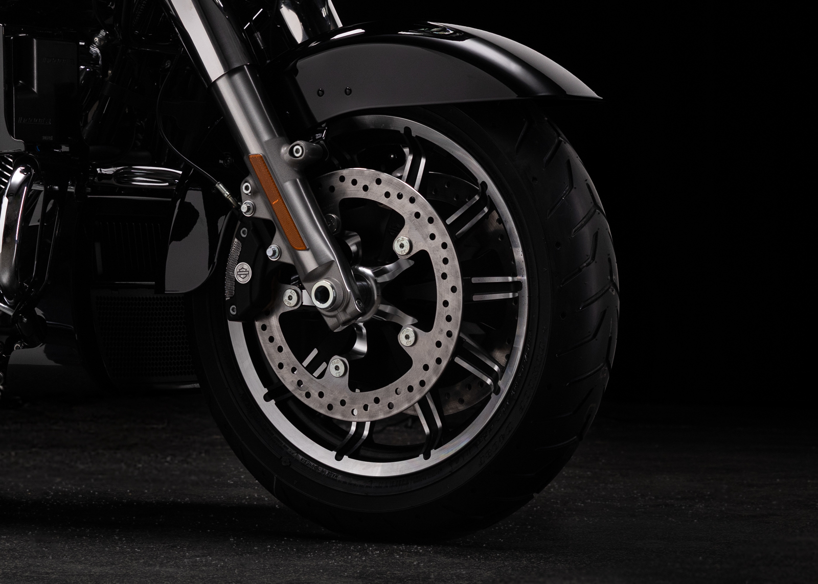 Police Road Glide brakes