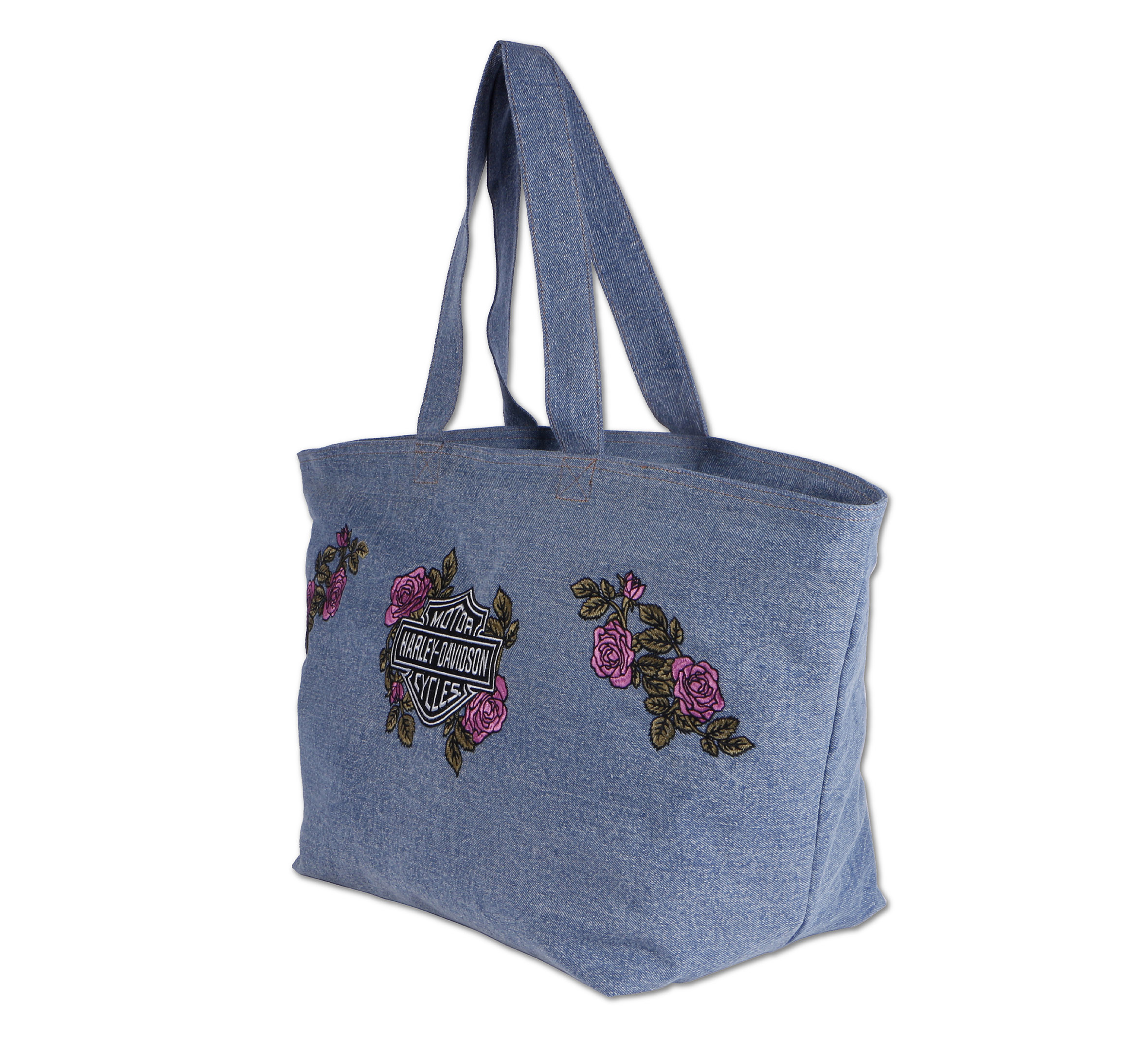 Overnight Denim Tote Bag