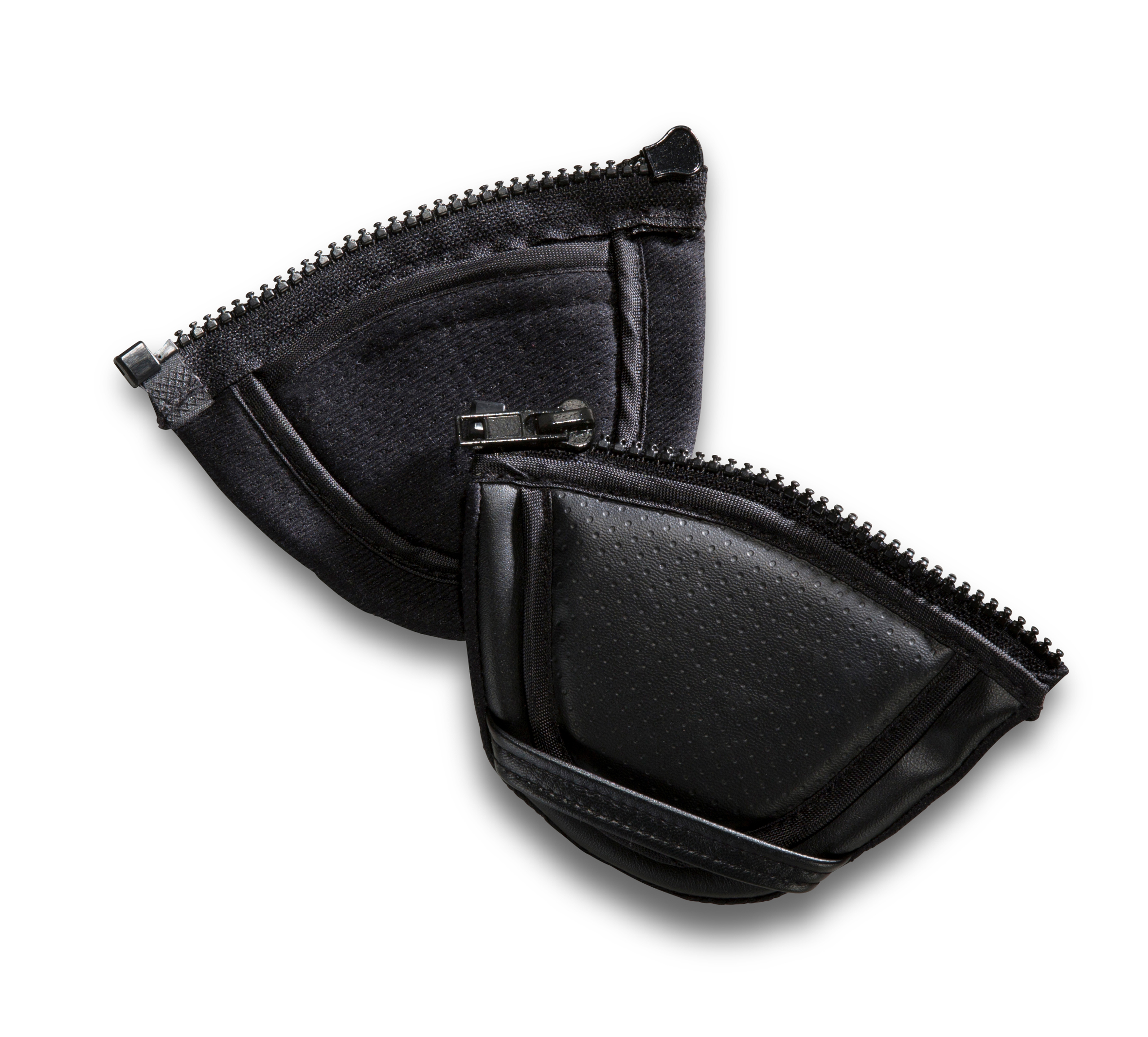 Black Earmuffs Bike Helmet Pads | Half Helmet Speaker Pockets | Detachable Winter Warm Ear Muffs Motor Bike Accessories Men