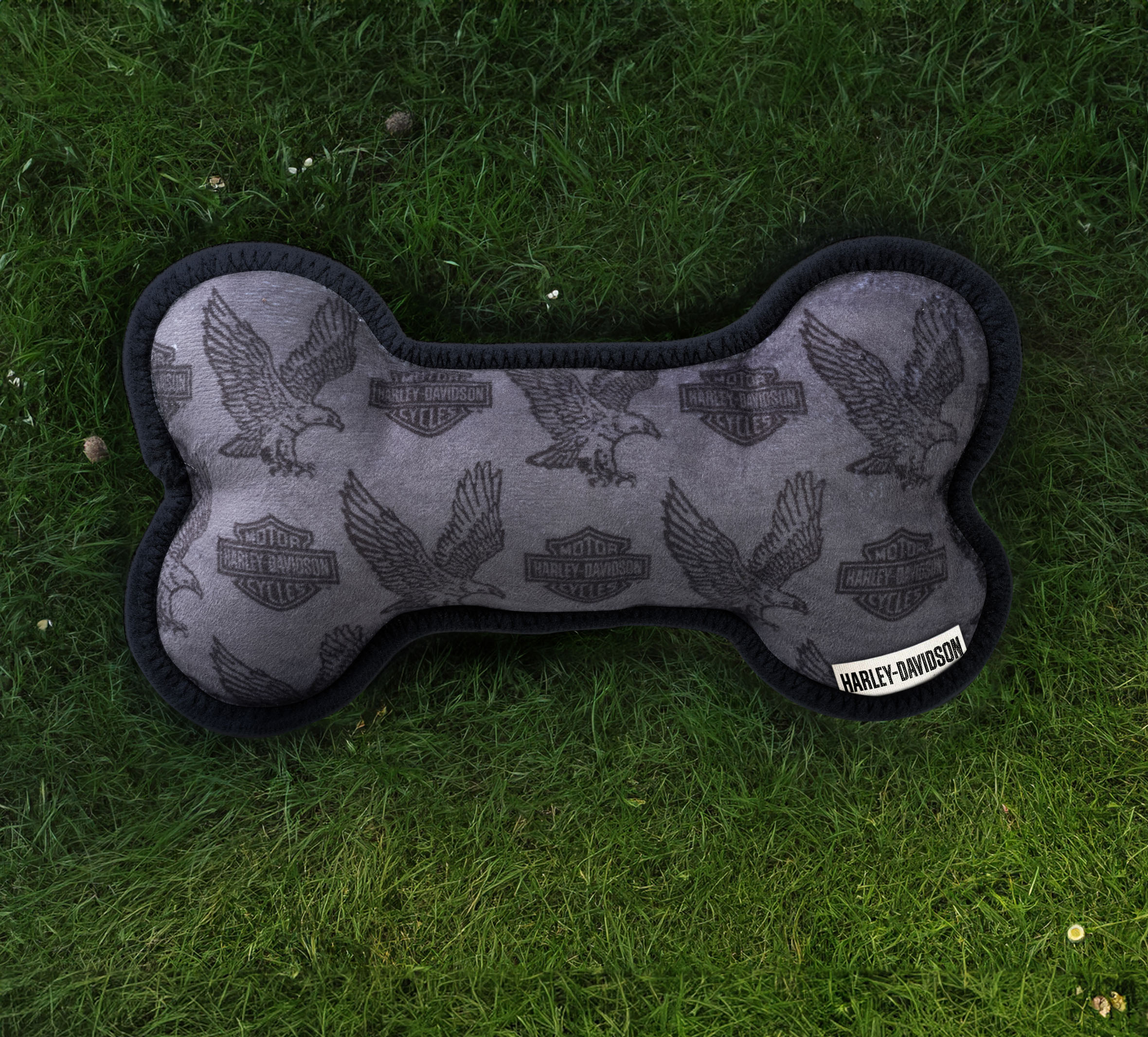 Repeat Bar & Shield Eagle Stuffed Bone