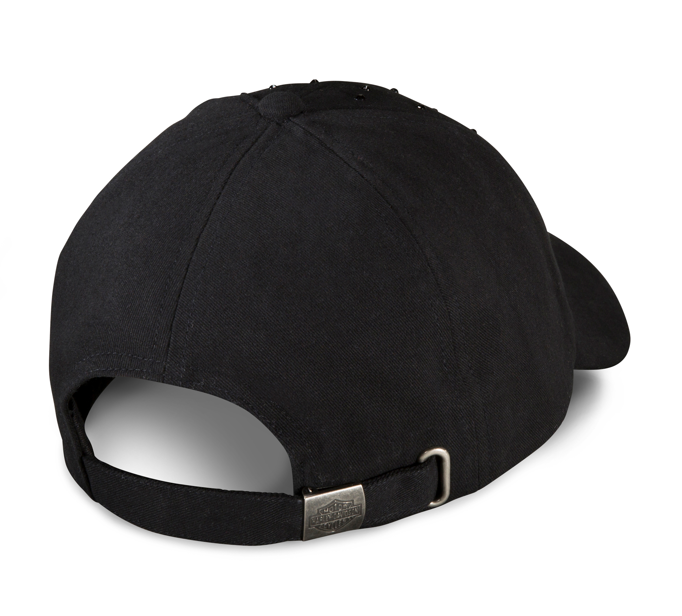 Women's  Black Rhinestone Cap