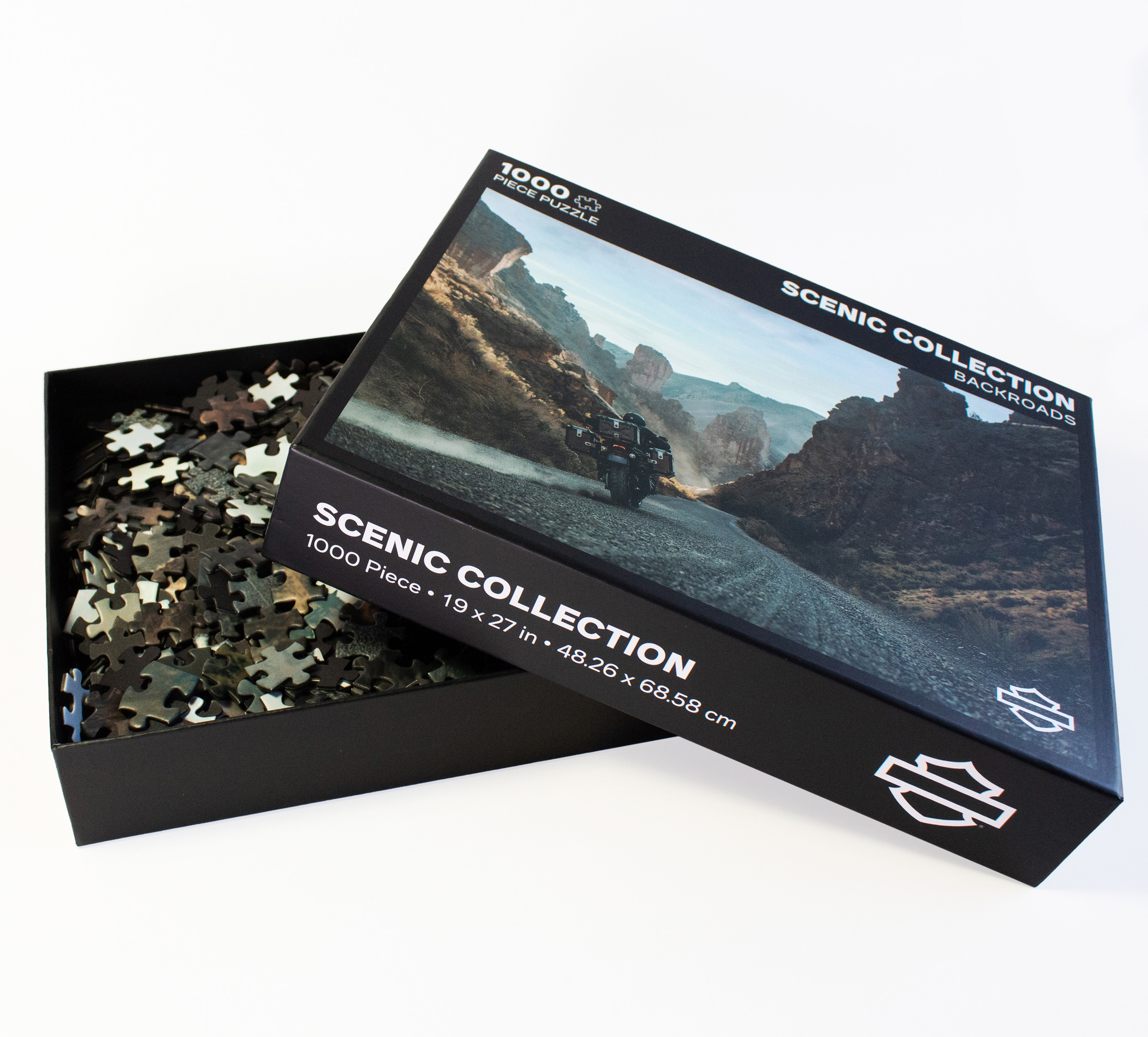 H-D Scenic Collection Backroads Puzzle