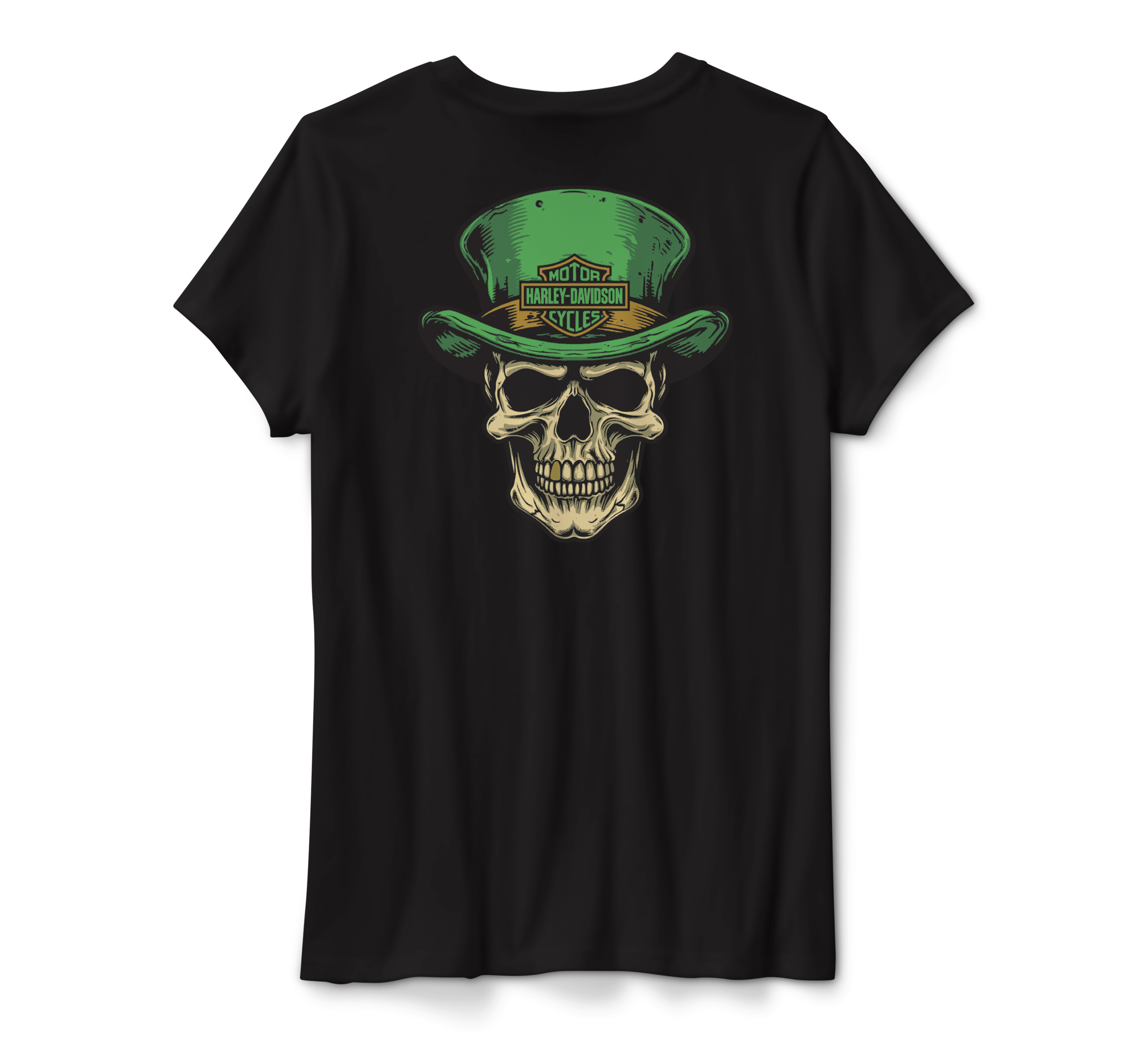 H-D Skully McGee Short Sleeve Crew Tee voor vrouwen
