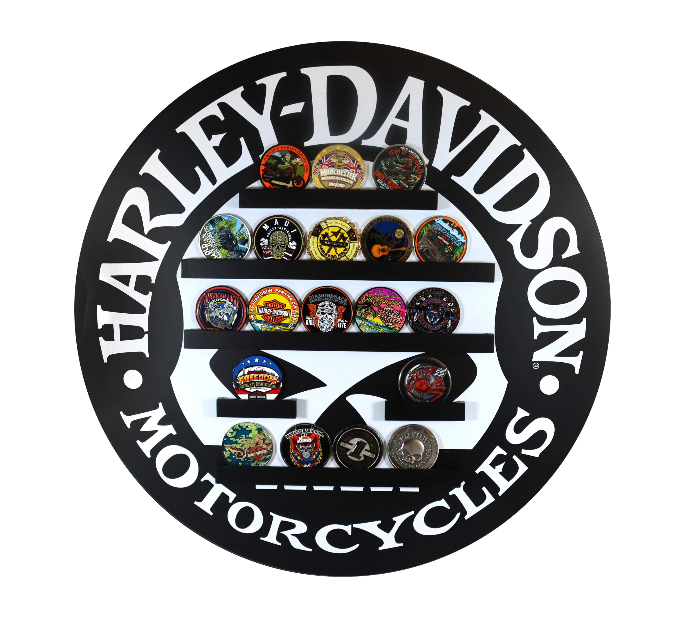 Willie G™ Wall Coin Display