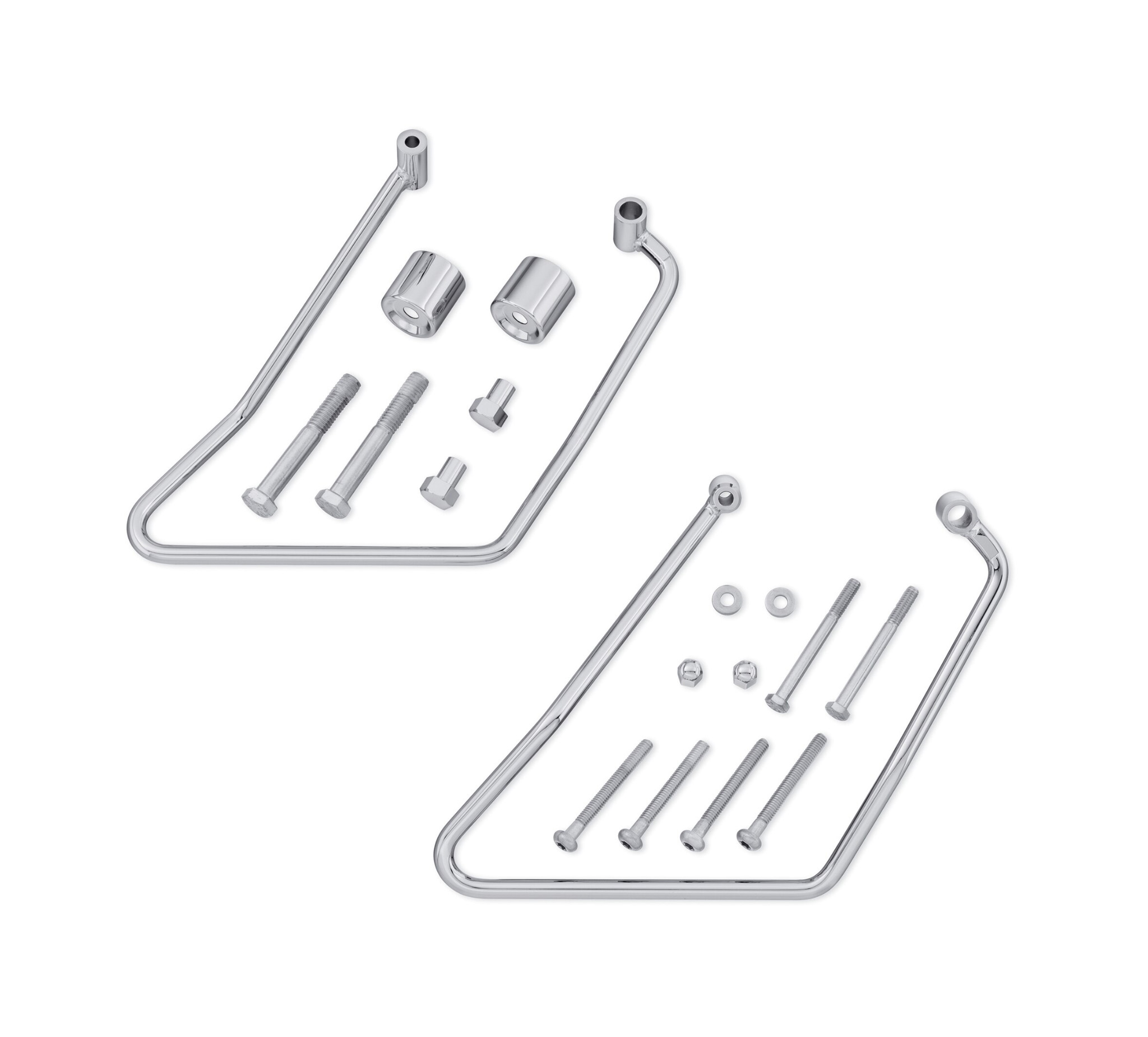 Chrome Saddlebag Supports