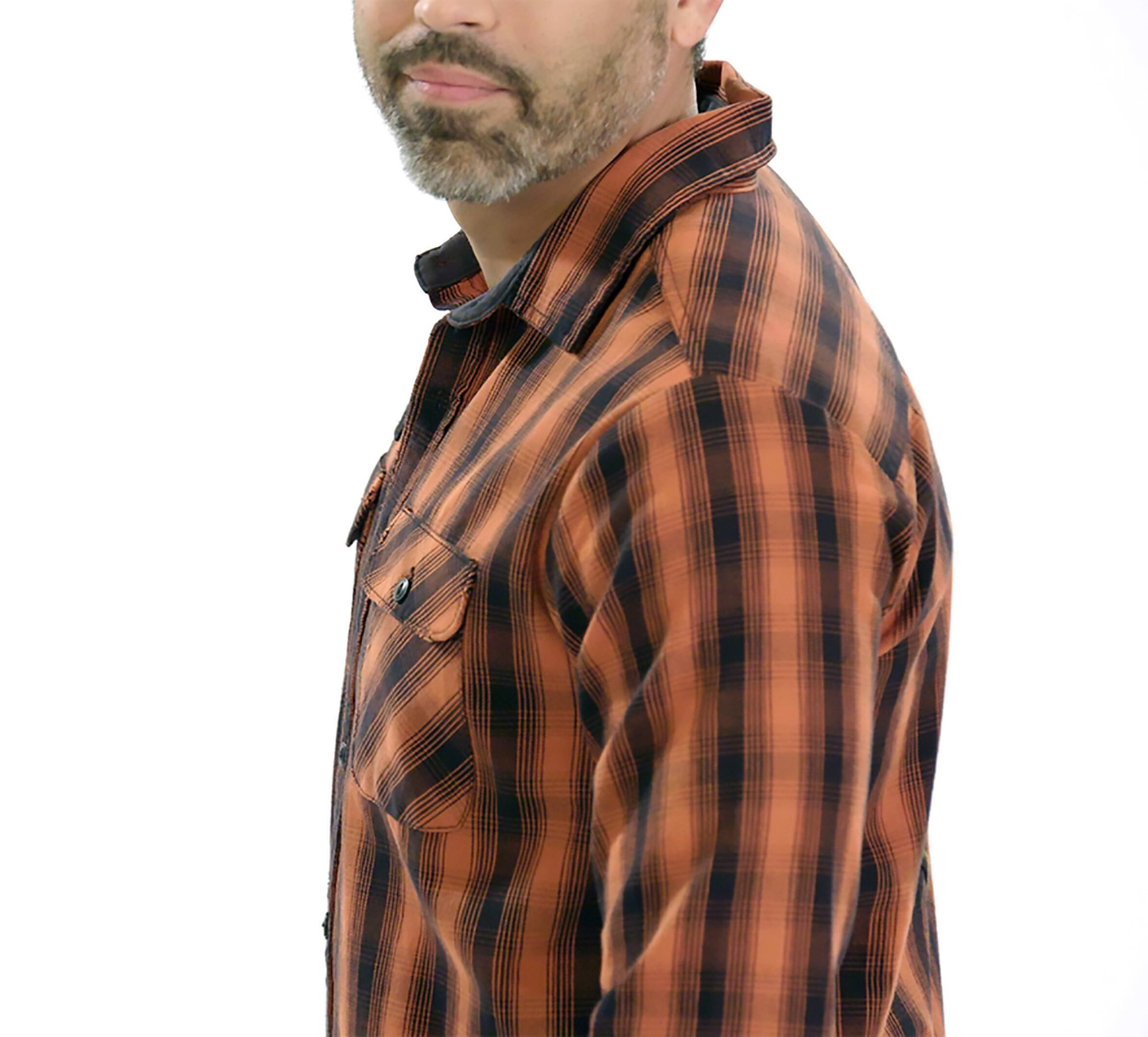 Men's Oak Leaf Plaid Shirt