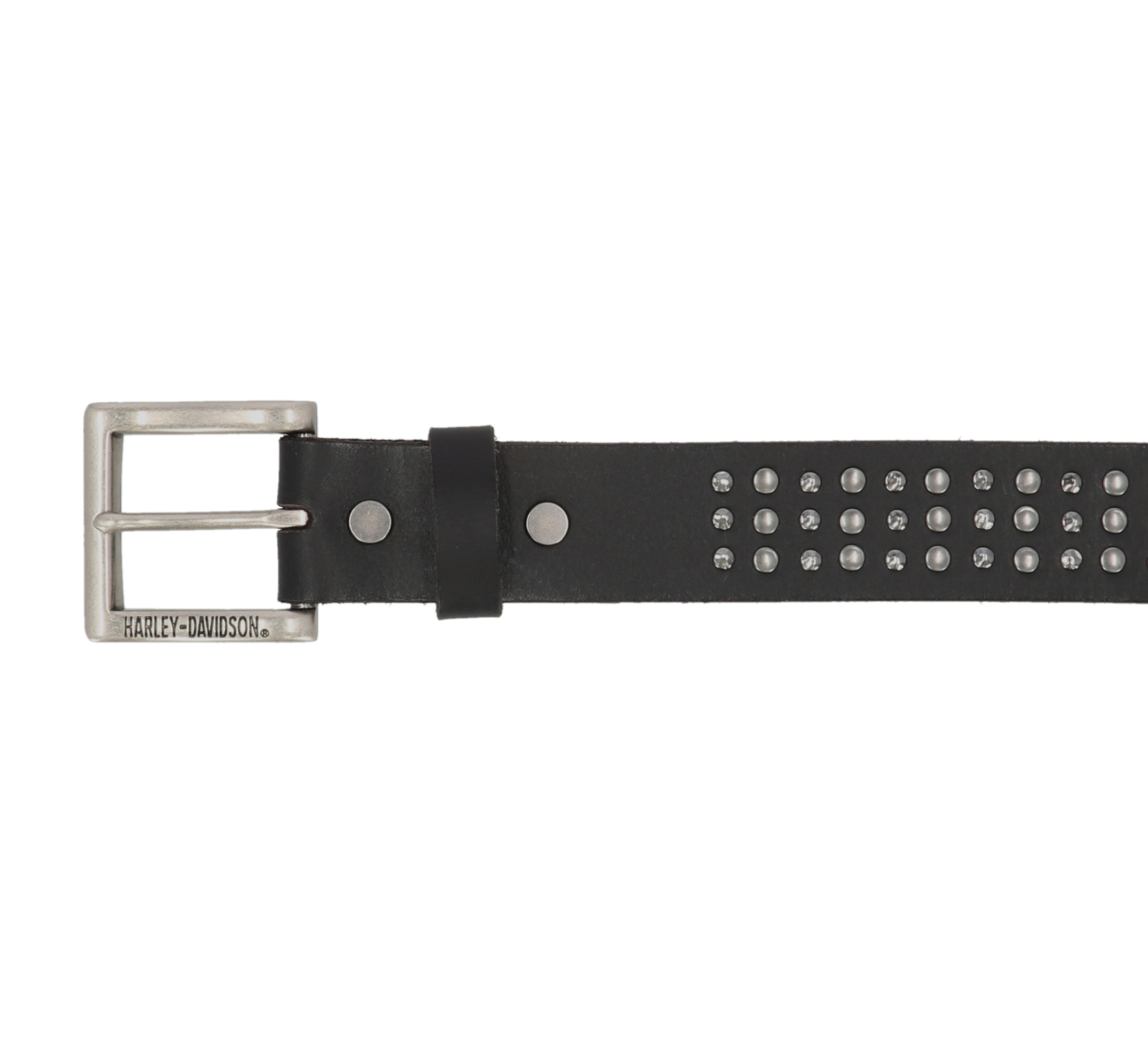Men's Triple Row Stud Belt