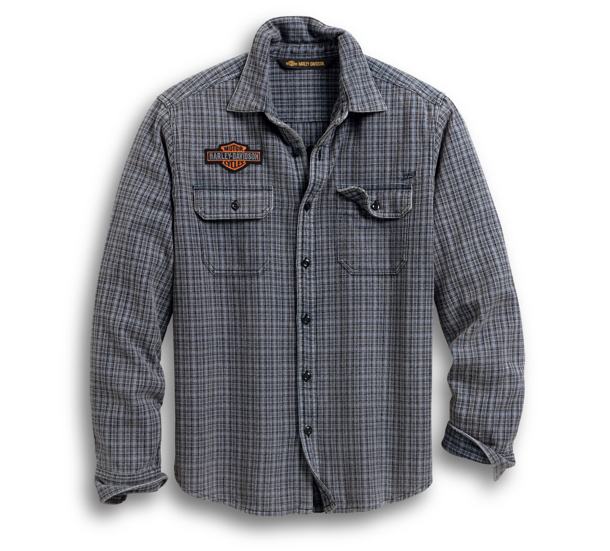 Men's H-D Plaid Shirt